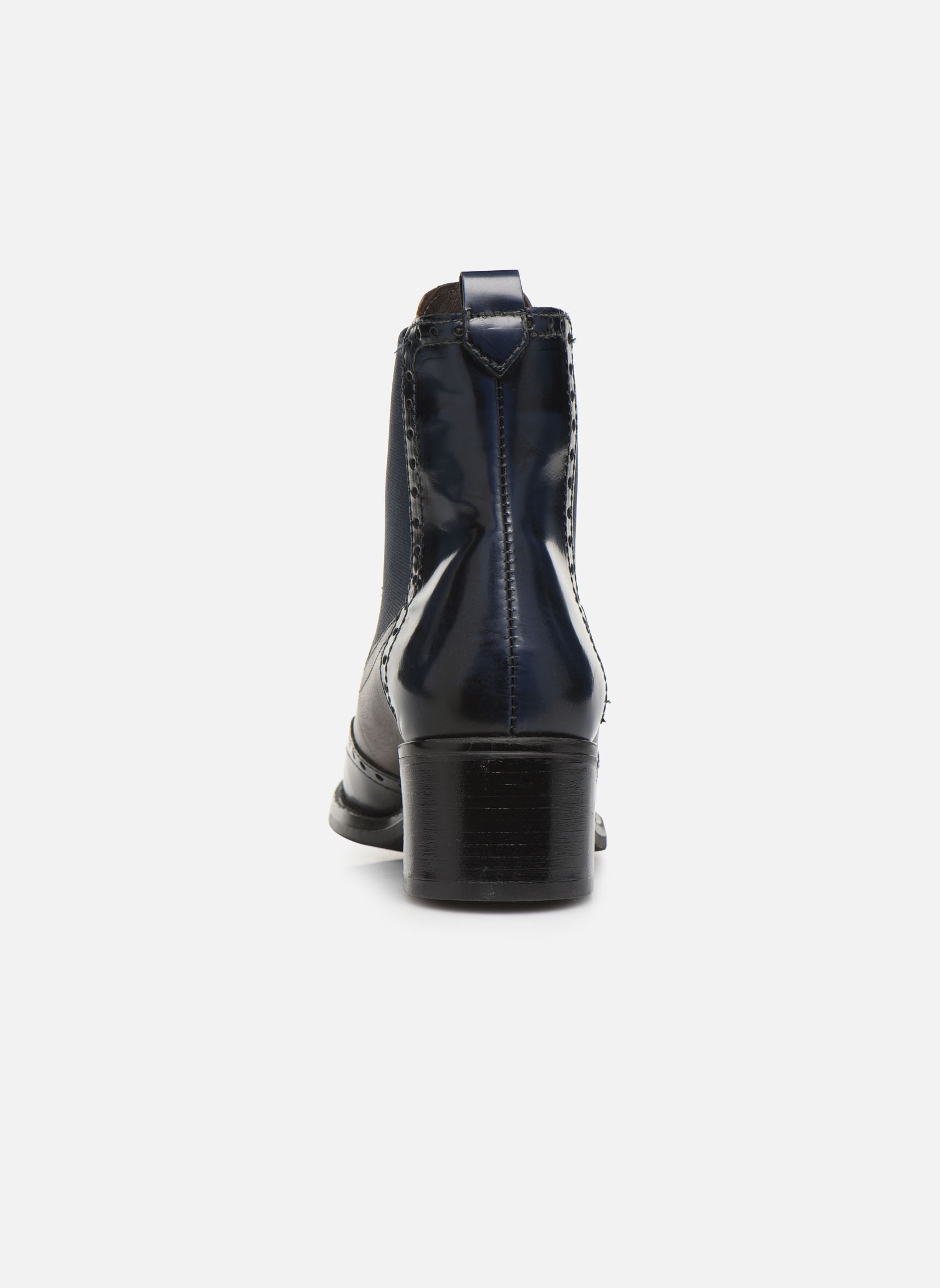 Bottines basses Nouccia femme bleu Georgia Rose Bottines basses Nouccia femme bleu CUIR MARINE