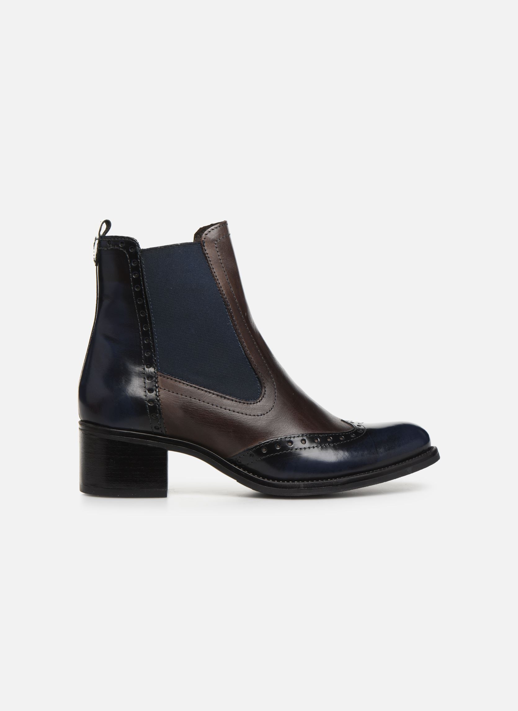 Bottines basses Nouccia femme bleu Georgia Rose Bottines basses Nouccia femme bleu CUIR MARINE