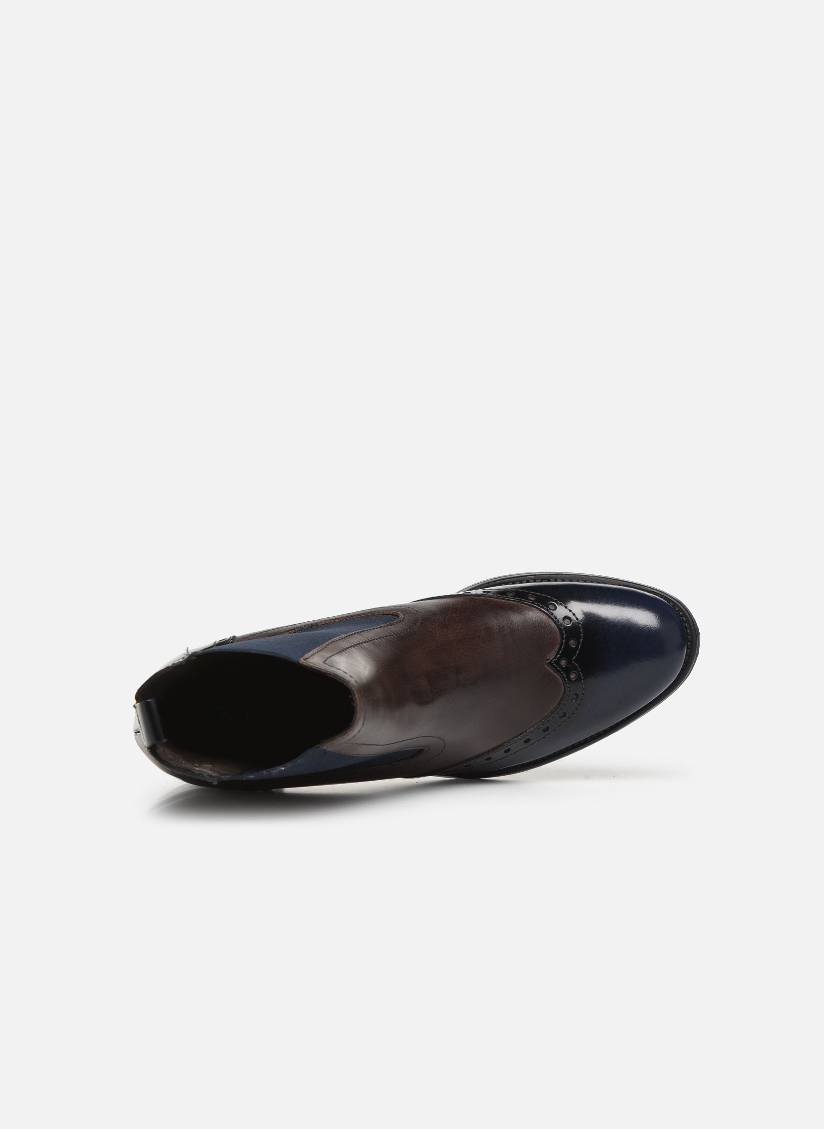 Bottines basses Nouccia femme bleu Georgia Rose Bottines basses Nouccia femme bleu CUIR MARINE