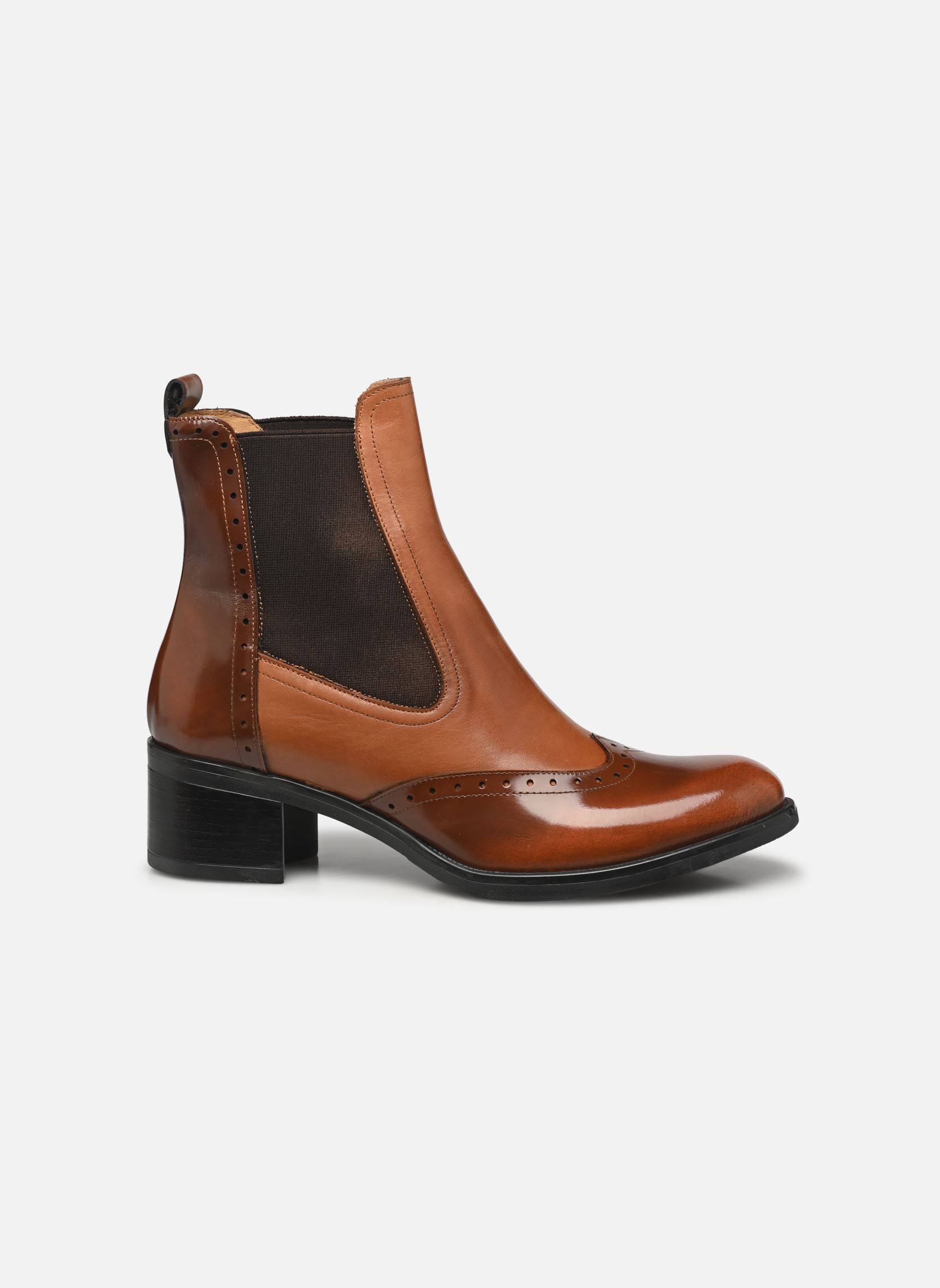 Niedrige Ankle Boots Nouccia damen braun Georgia Rose Niedrige Ankle Boots Nouccia damen braun CUIR MARRON