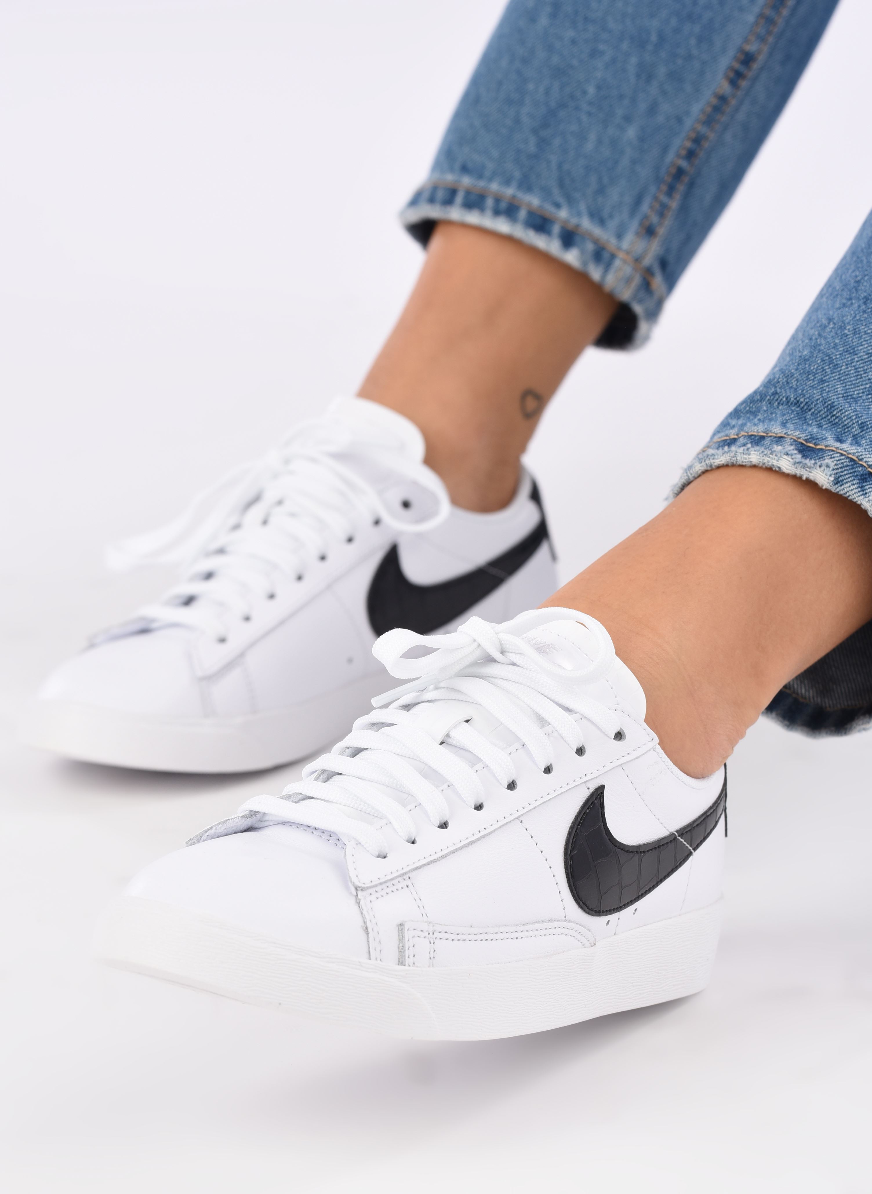 Baskets basses W Blazer Low femme blanc Nike Baskets basses W Blazer Low femme blanc WHITE/BLACK