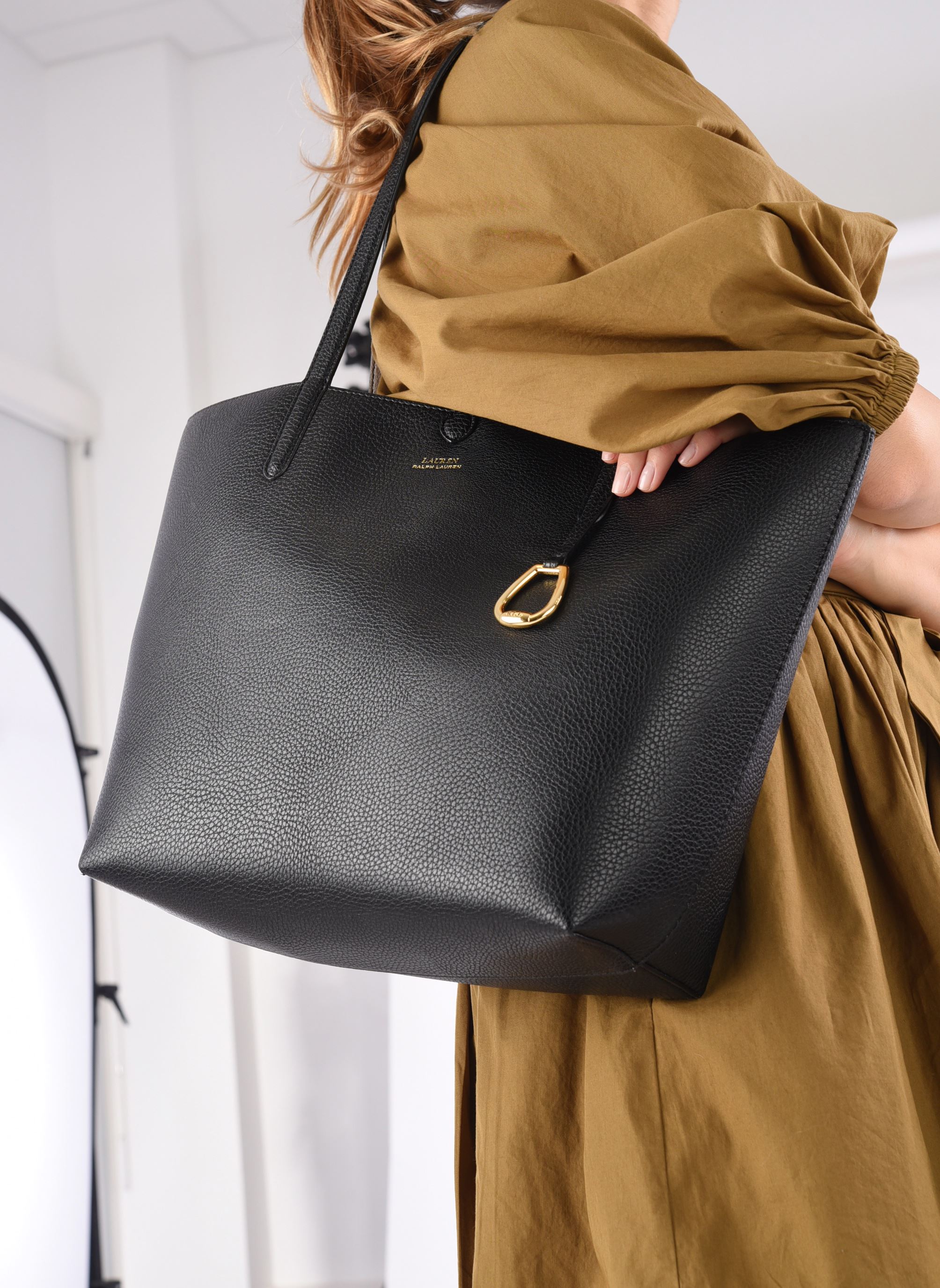 Bolsas de compra Rvrsble Tote Tote Medium mujer negro Lauren Ralph Lauren Bolsas de compra Rvrsble Tote Tote Medium mujer negro BLACK/TAUPE