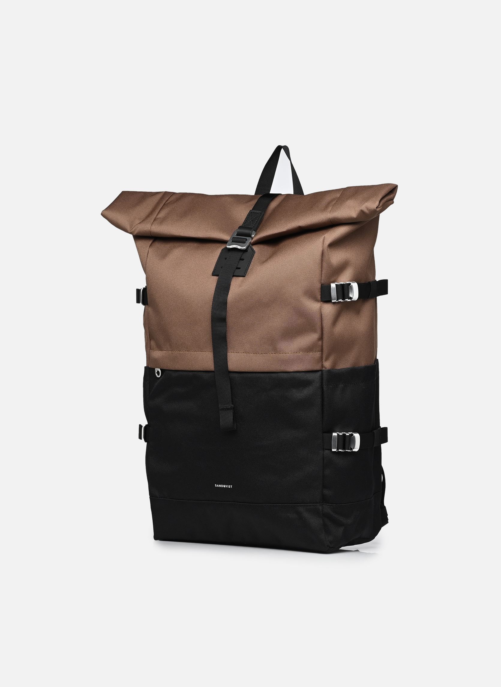 Rugtassen Icon Rolltop Backpack L groen SANDQVIST Rugtassen Icon Rolltop Backpack L groen Multi Olive