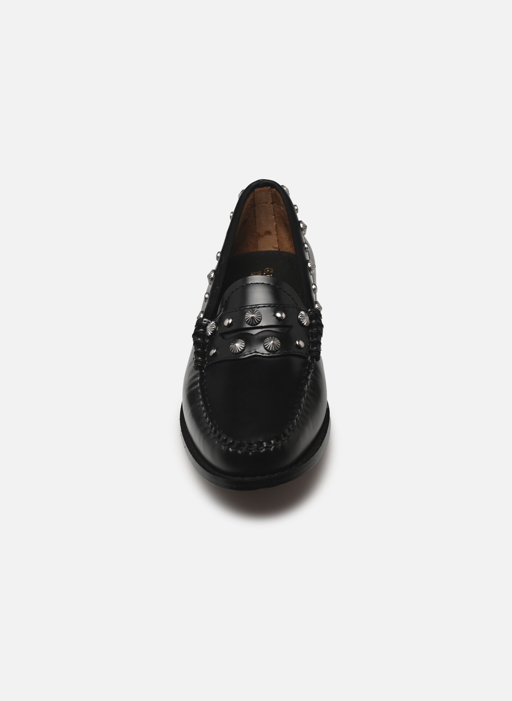 Mocassins WEEJUN WMN Penny Stud femme noir G.H. Bass Mocassins WEEJUN WMN Penny Stud femme noir Black Lthr