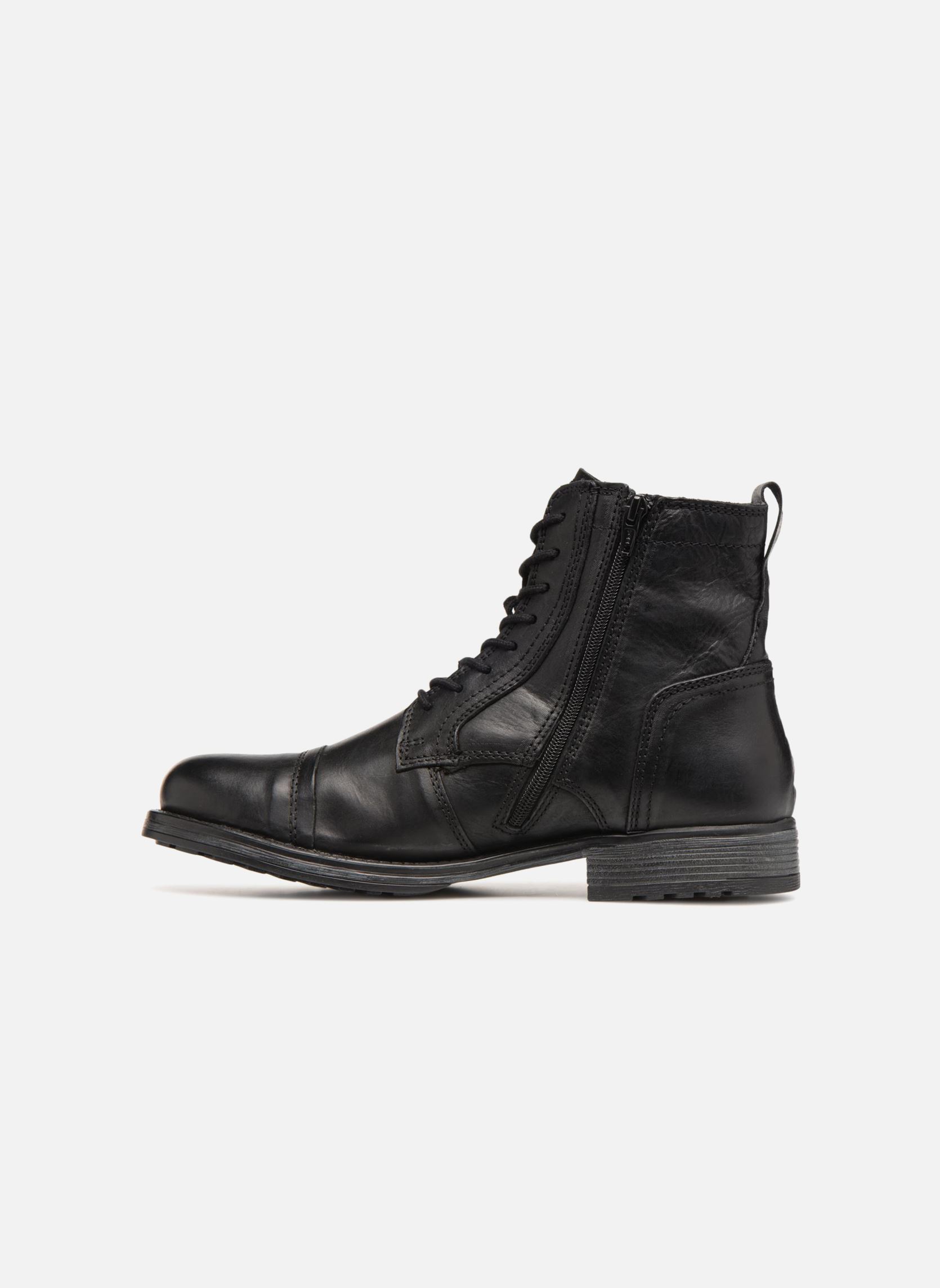 Veterlaarsjes JFWRUSSEL heren zwart Jack & Jones Veterlaarsjes JFWRUSSEL heren zwart NOIR