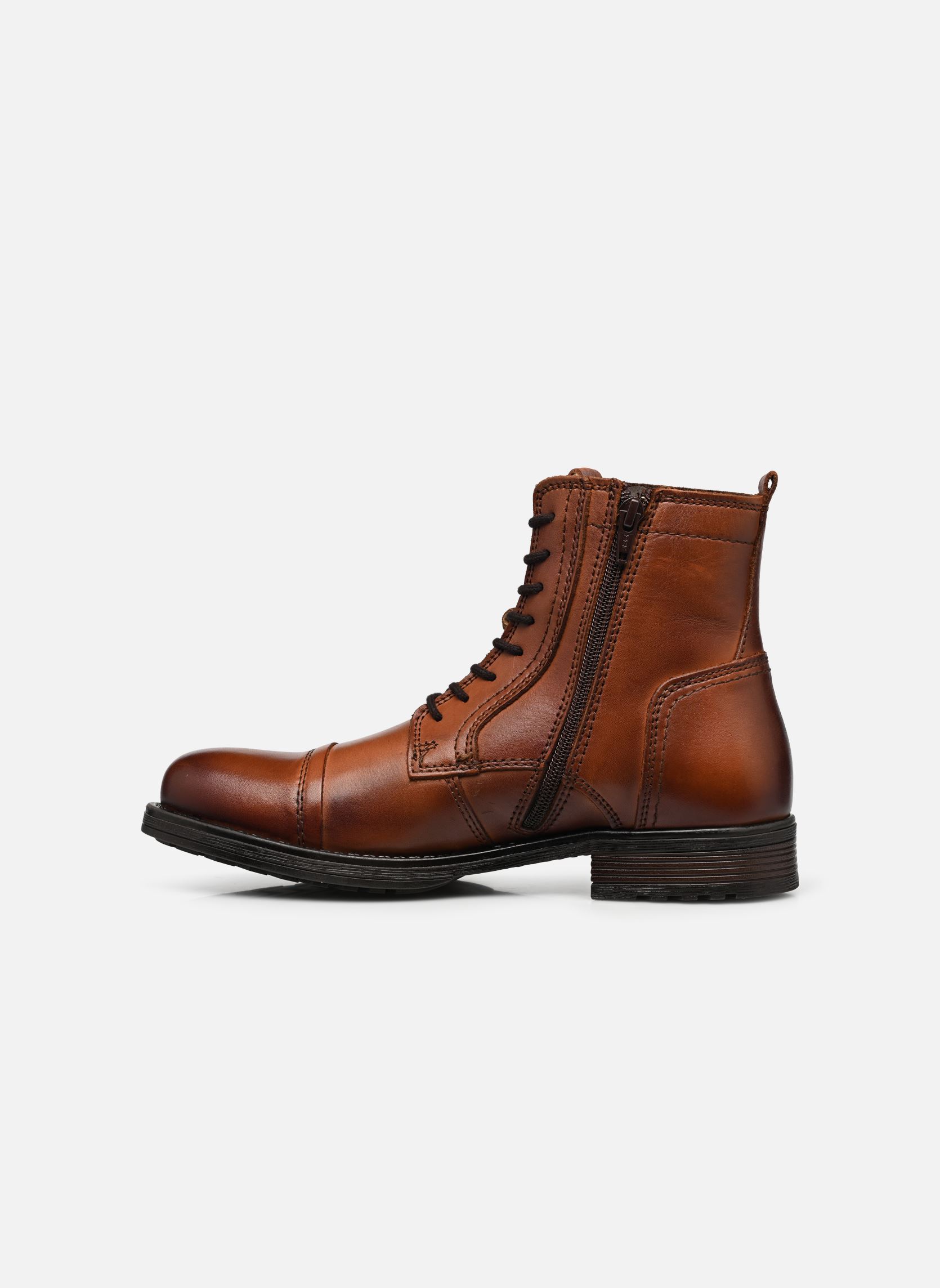 Stivaletti con lacci JFWRUSSEL uomo marrone Jack & Jones Stivaletti con lacci JFWRUSSEL uomo marrone Cognac
