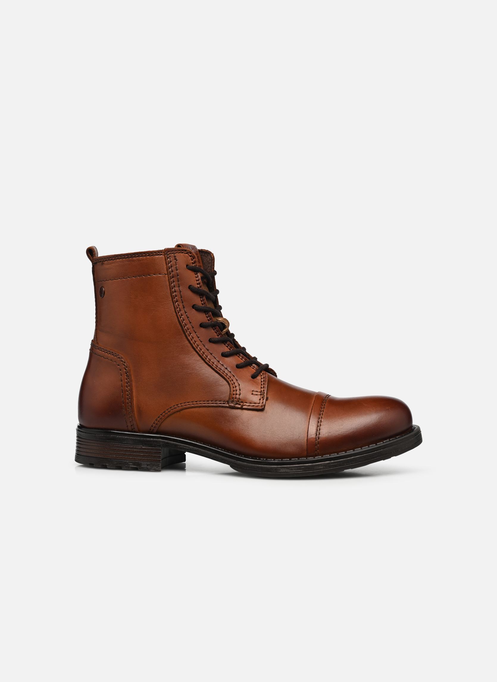 Stivaletti con lacci JFWRUSSEL uomo marrone Jack & Jones Stivaletti con lacci JFWRUSSEL uomo marrone Cognac