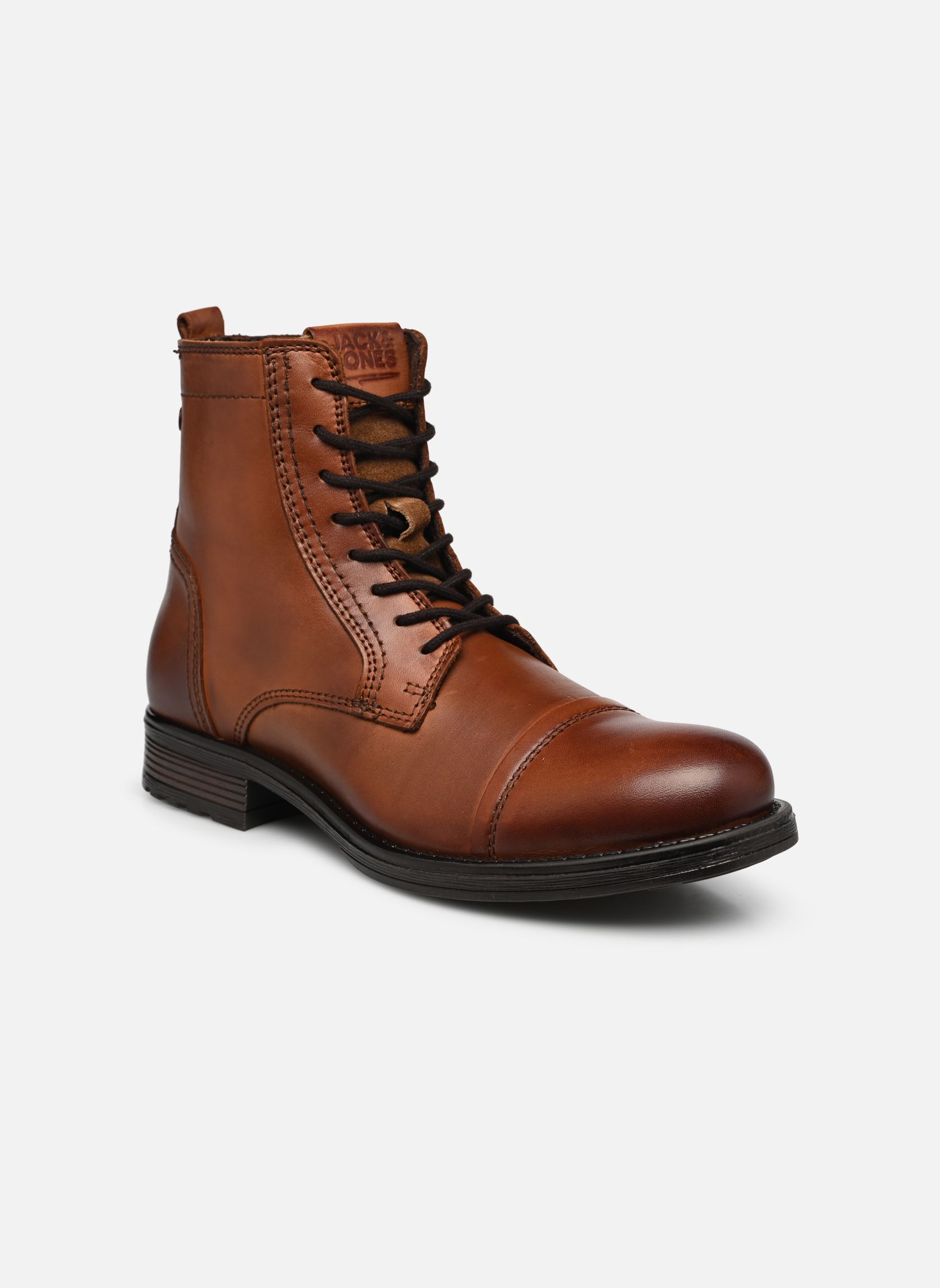 Boots Jack & Jones JFW RUSSEL LEATHER - vue 2