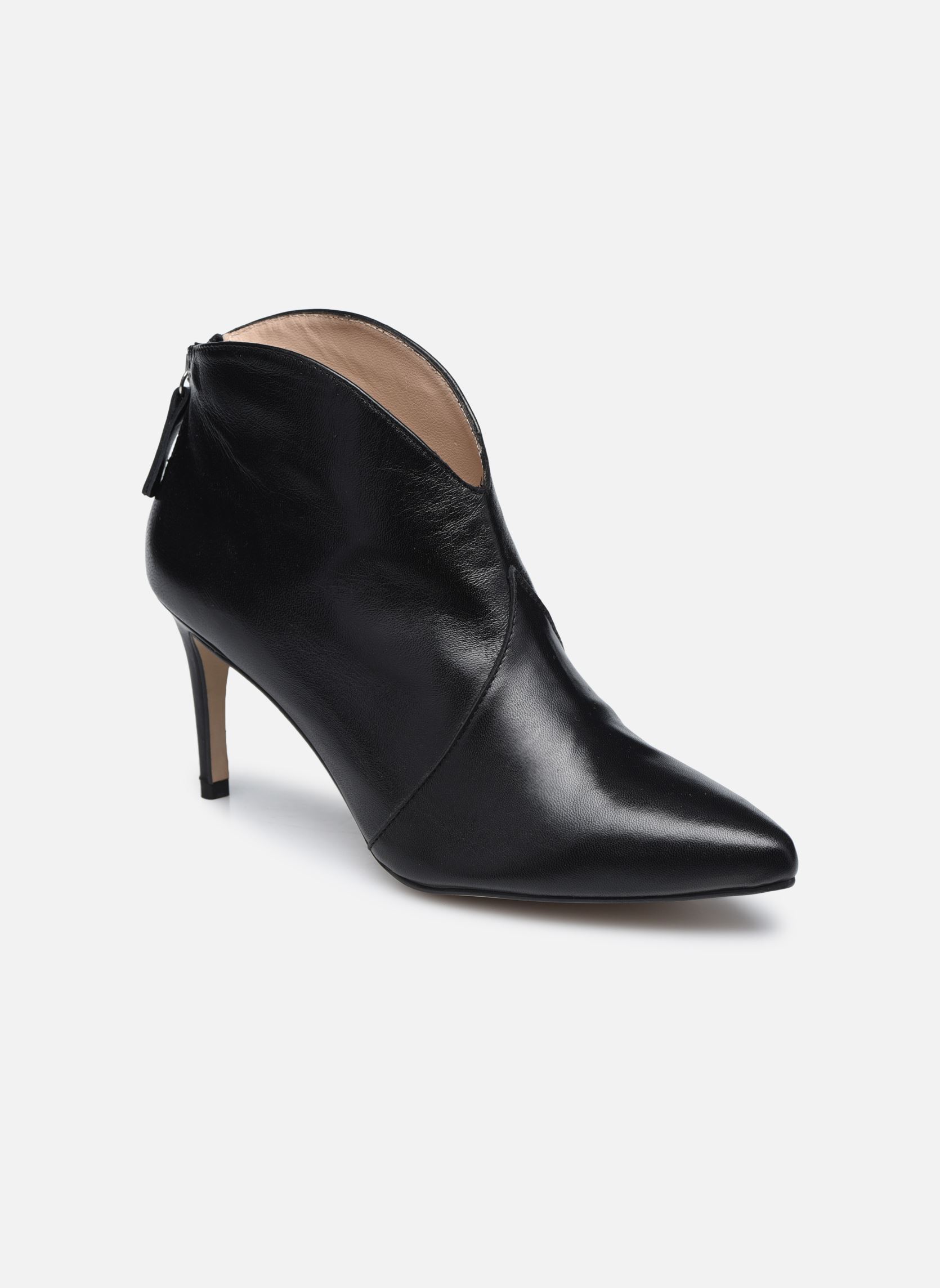 Bottines basses Shayen femme noir Georgia Rose Bottines basses Shayen femme noir Cuir Lisse Noir