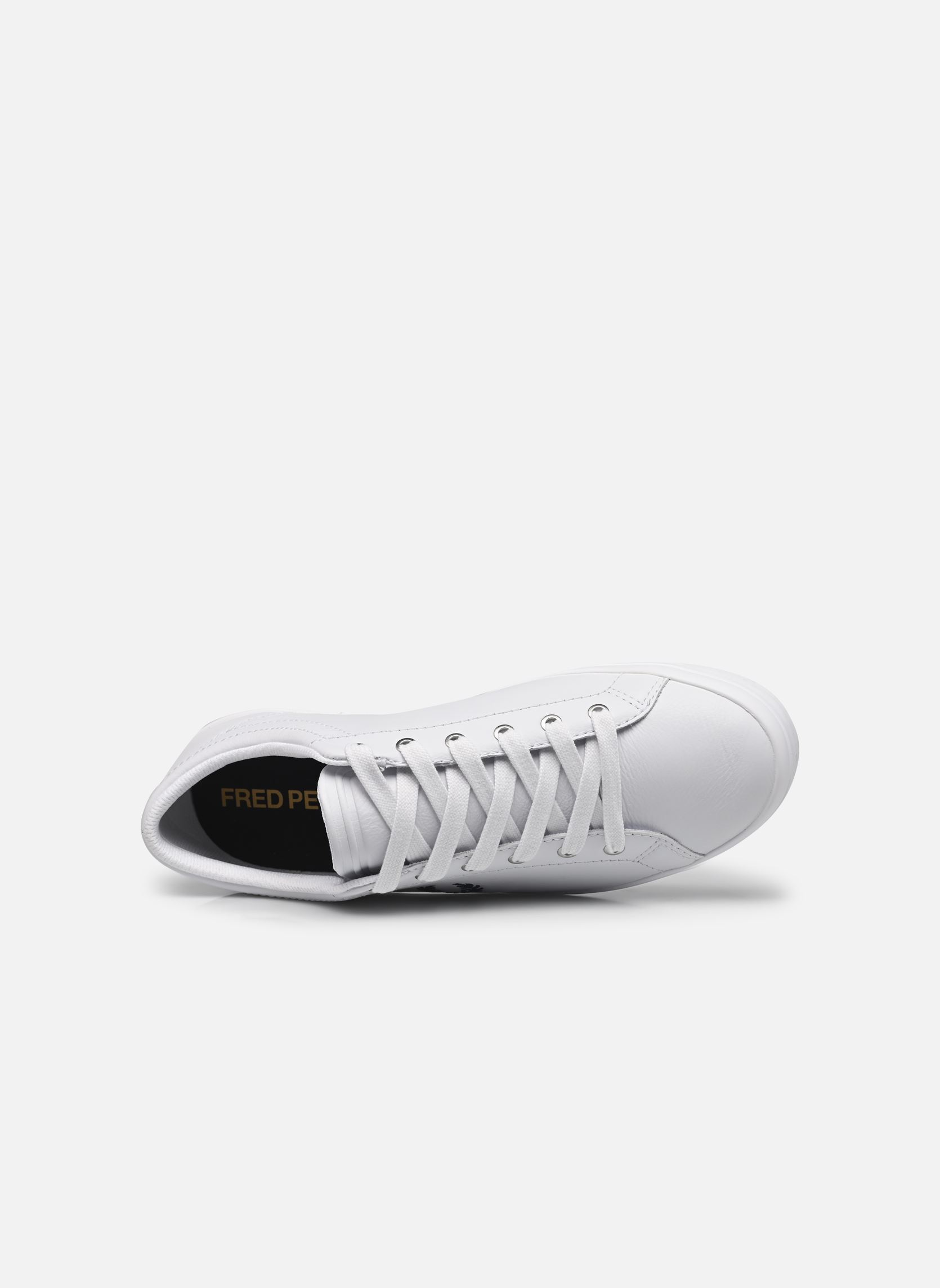 Baskets basses Baseline Leather homme blanc Fred Perry Baskets basses Baseline Leather homme blanc 200 WHITE