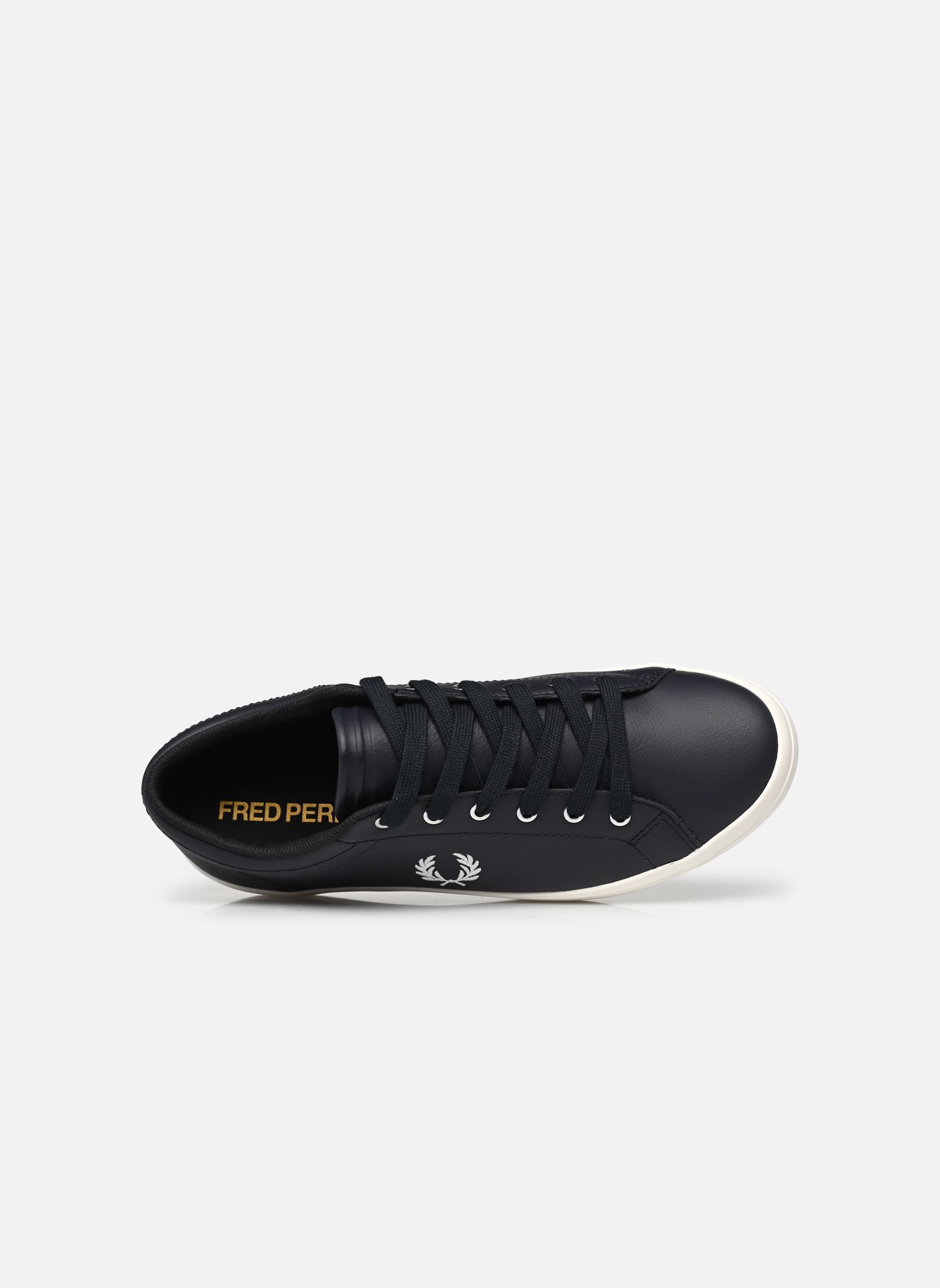 Niedrige Sneaker Baseline Leather herren blau Fred Perry Niedrige Sneaker Baseline Leather herren blau NAVY SNOW WHITE