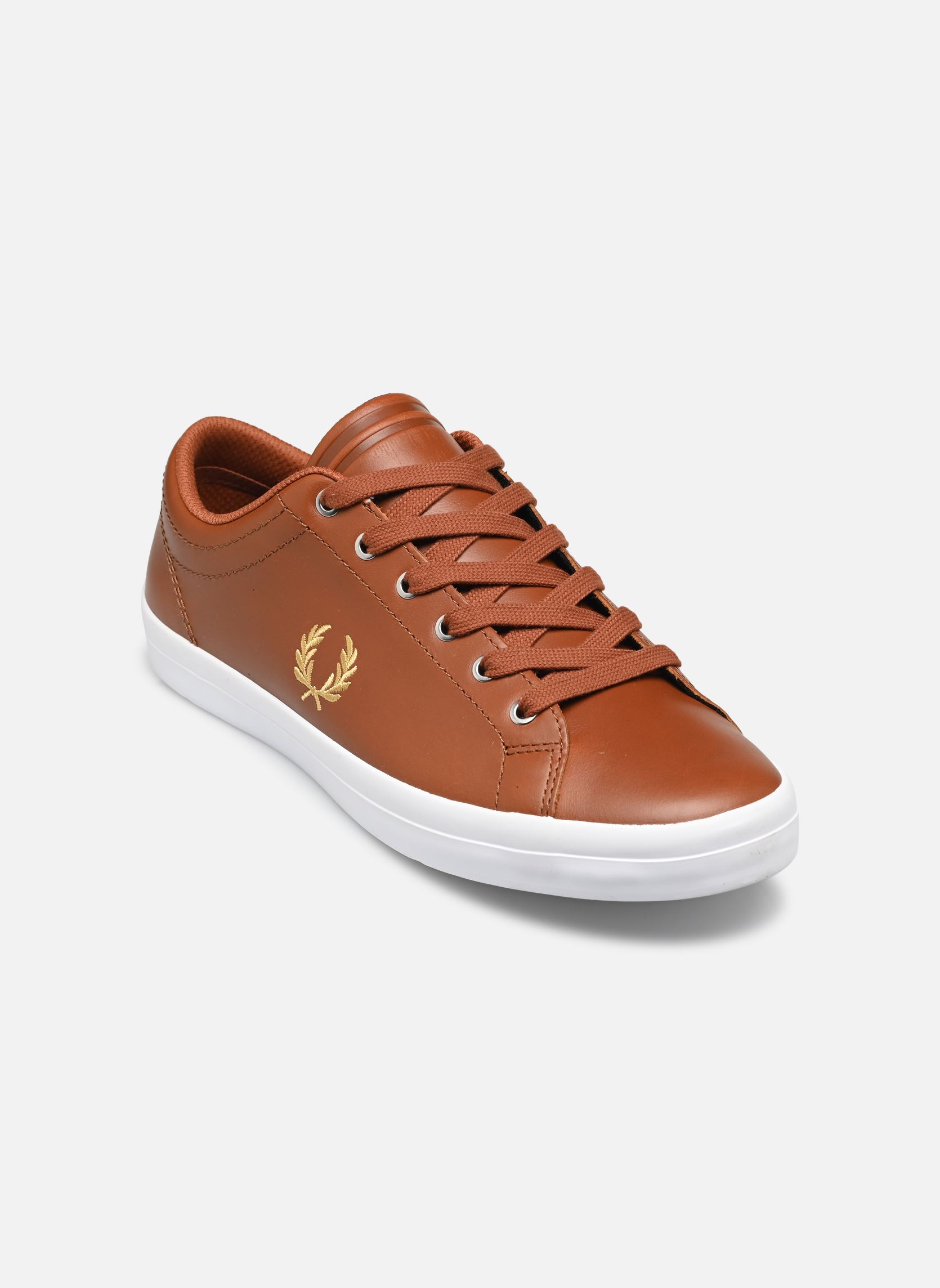 Niedrige Sneaker Baseline Leather herren braun Fred Perry Niedrige Sneaker Baseline Leather herren braun TAN-C35