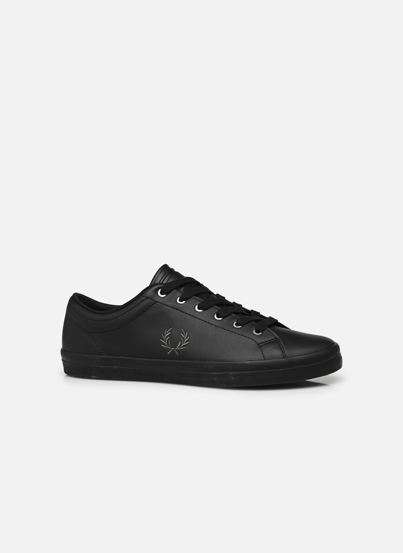 Baskets basses Baseline Leather homme noir Fred Perry Baskets basses Baseline Leather homme noir BLACK LR WGRE