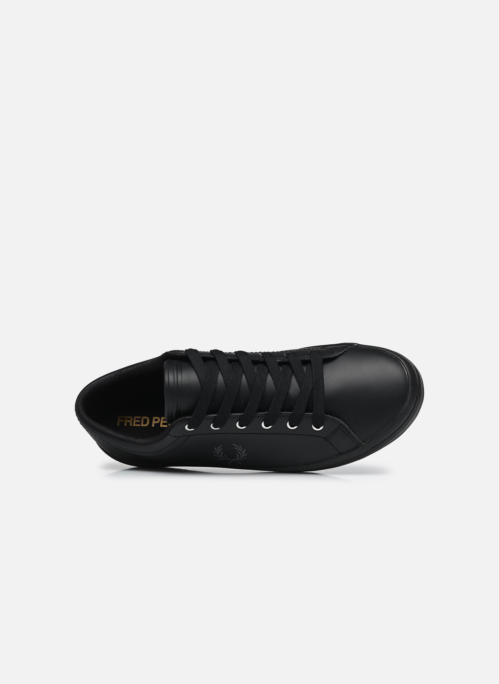 Niedrige Sneaker Baseline Leather herren schwarz Fred Perry Niedrige Sneaker Baseline Leather herren schwarz BLACK 3