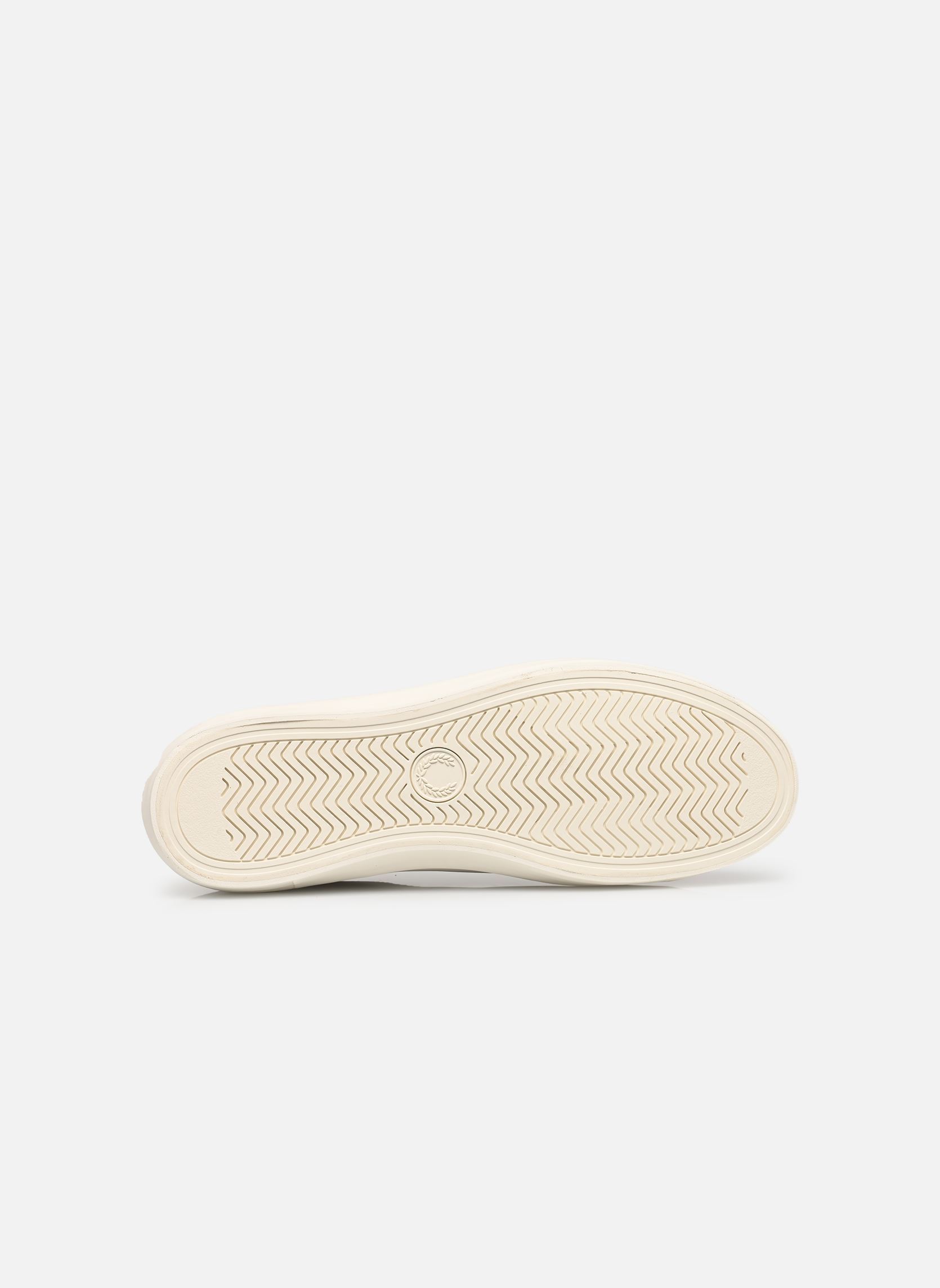 Baskets basses Baseline Leather homme blanc Fred Perry Baskets basses Baseline Leather homme blanc Light Ecru