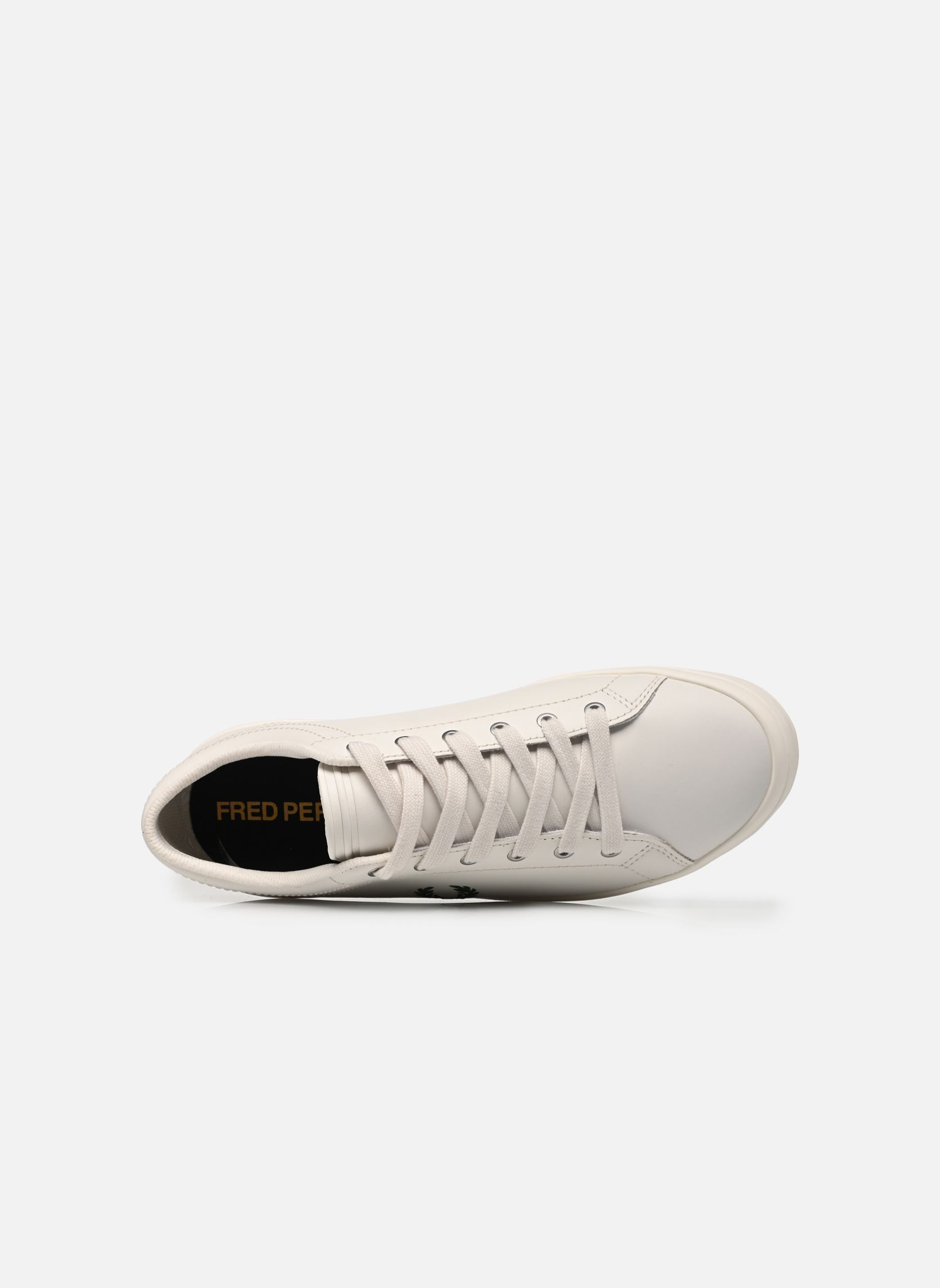 Baskets basses Baseline Leather homme blanc Fred Perry Baskets basses Baseline Leather homme blanc SNOW WHITE