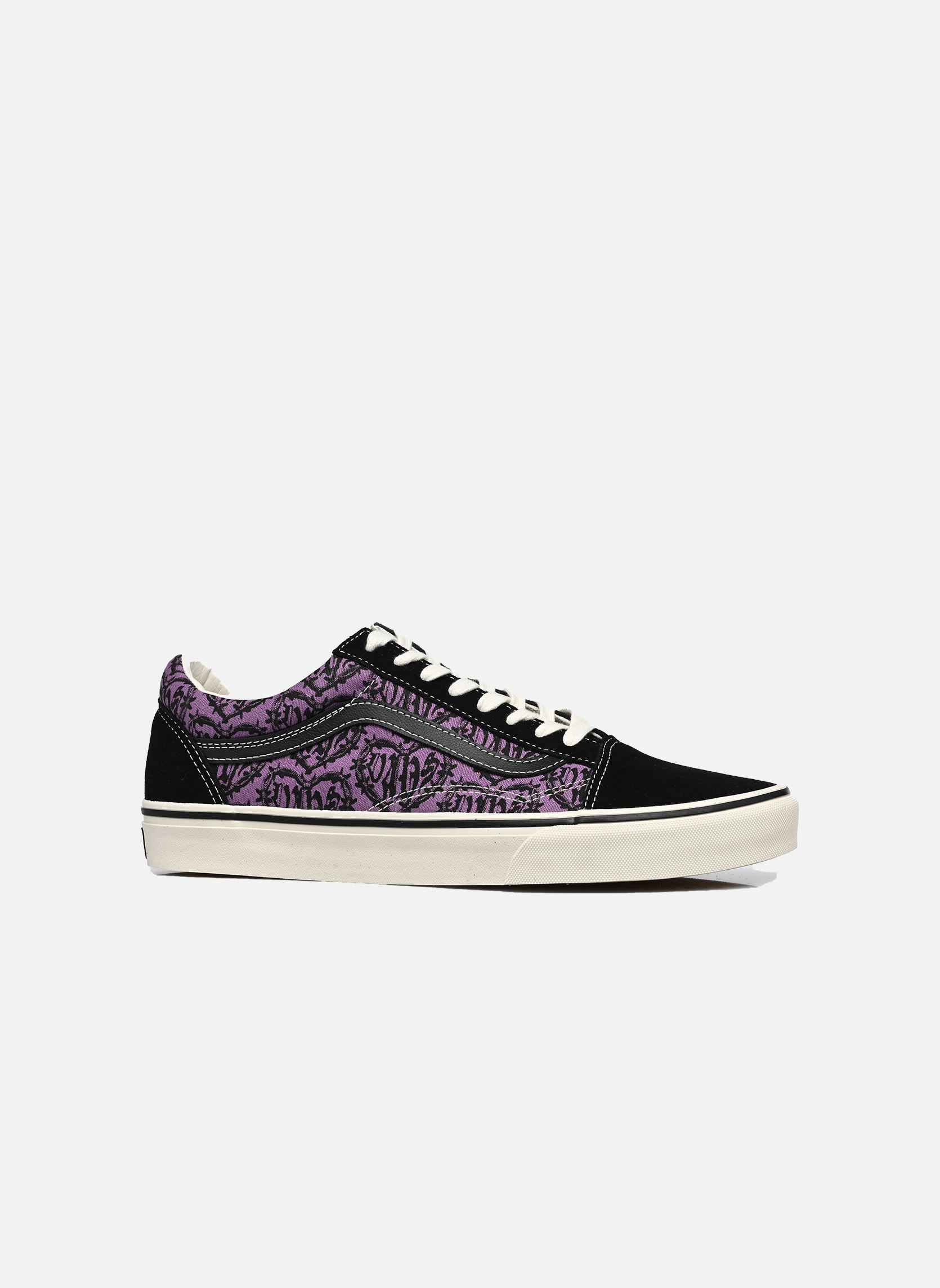 Baskets basses Old Skool M homme noir Vans Baskets basses Old Skool M homme noir BLACK/PURPLE