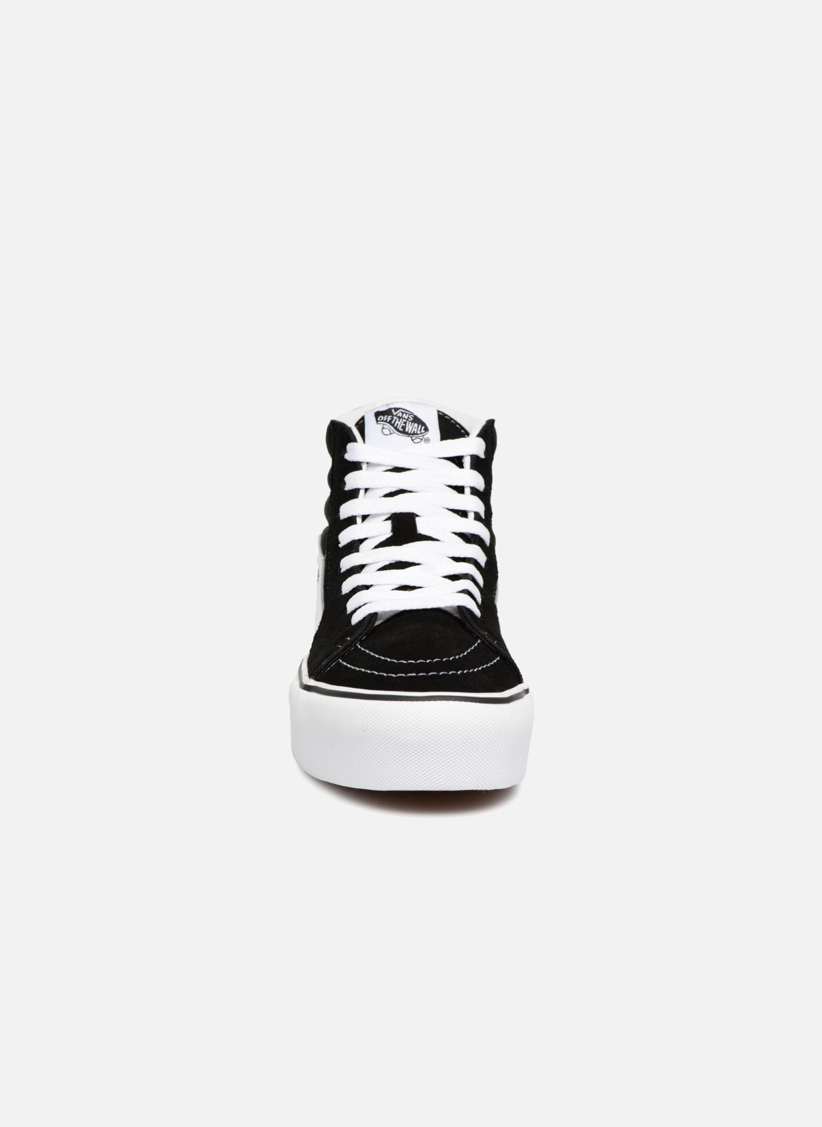 Niedrige Sneaker SK8 Hi Platform damen schwarz Vans Niedrige Sneaker SK8 Hi Platform damen schwarz BLACK TRUE WHITE