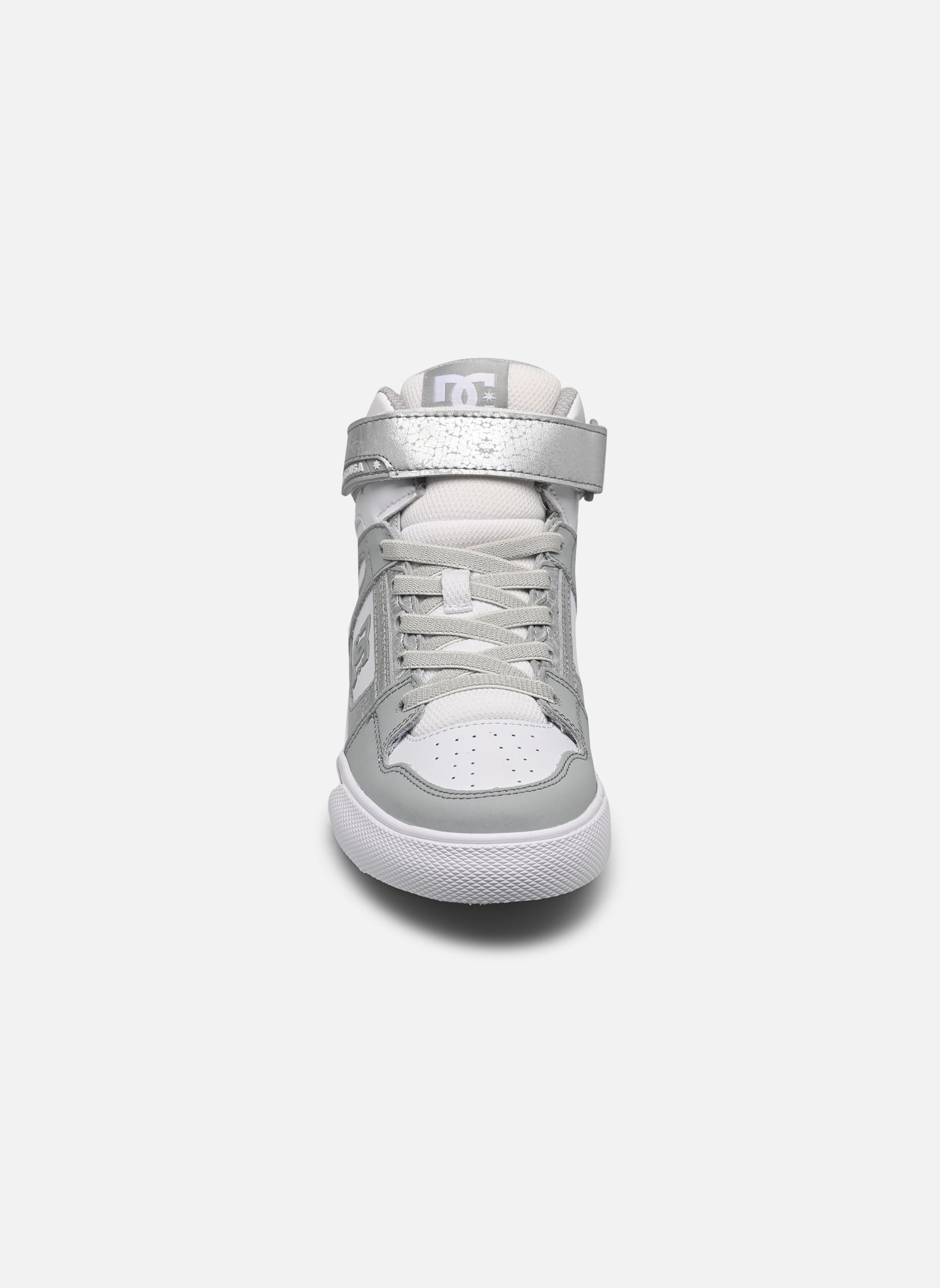 Knöchelhohe Sneaker Pure High-Top EV mädchen silber DC Shoes Knöchelhohe Sneaker Pure High-Top EV mädchen silber White/silver