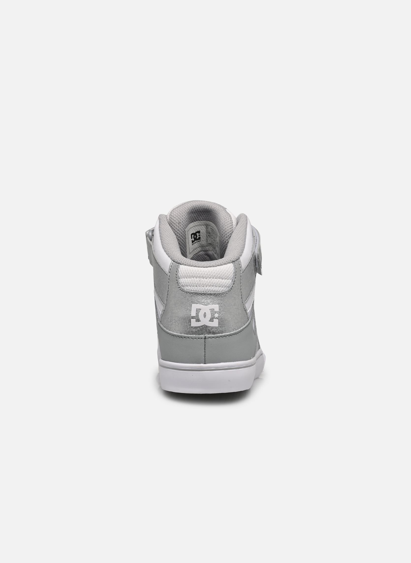 Knöchelhohe Sneaker Pure High-Top EV mädchen silber DC Shoes Knöchelhohe Sneaker Pure High-Top EV mädchen silber White/silver
