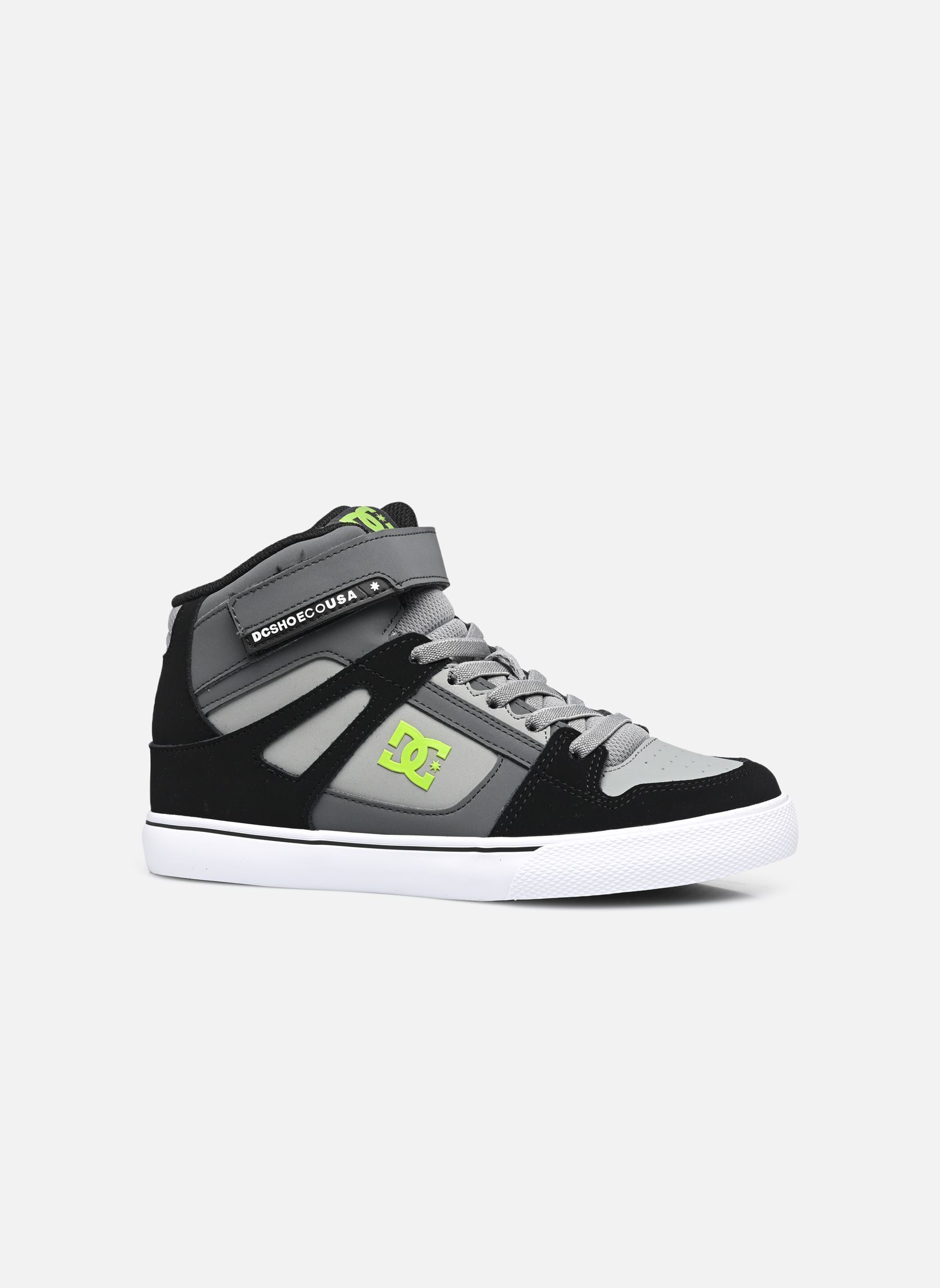 Baskets hautes Pure High-Top EV garçon gris DC Shoes Baskets hautes Pure High-Top EV garçon gris BLACK/GREY/GREY