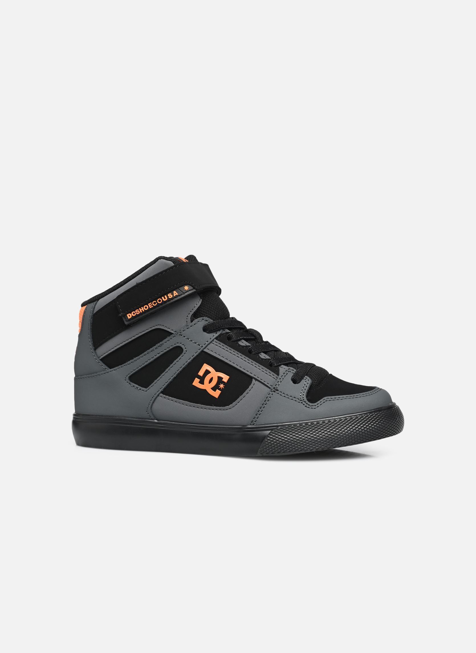 Baskets hautes Pure High-Top EV garçon gris DC Shoes Baskets hautes Pure High-Top EV garçon gris GREY/BLACK/ORANGE