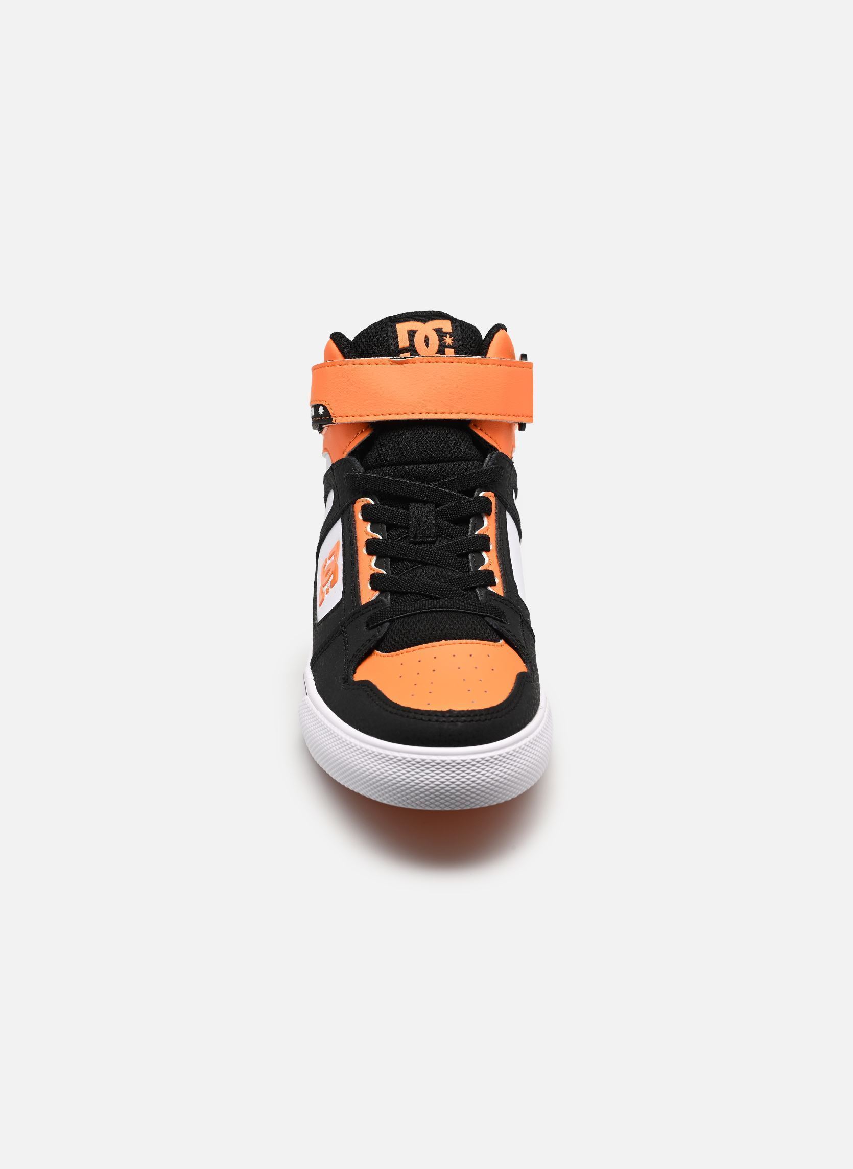 Baskets hautes Pure High-Top EV garçon multicolore DC Shoes Baskets hautes Pure High-Top EV garçon multicolore BLACK/ORANGE/WHITE