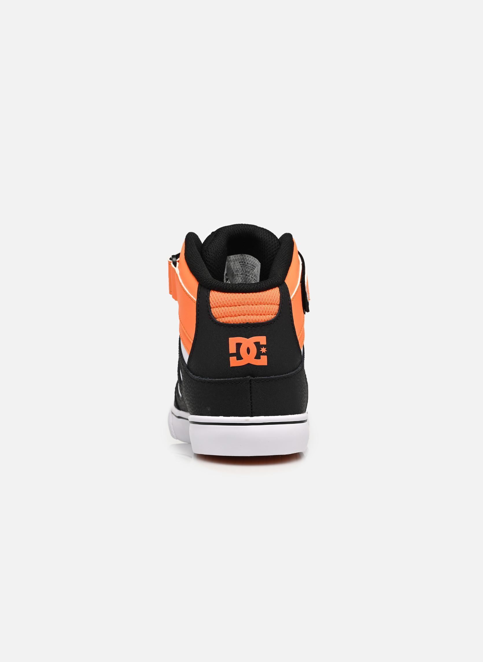 Baskets hautes Pure High-Top EV garçon multicolore DC Shoes Baskets hautes Pure High-Top EV garçon multicolore BLACK/ORANGE/WHITE
