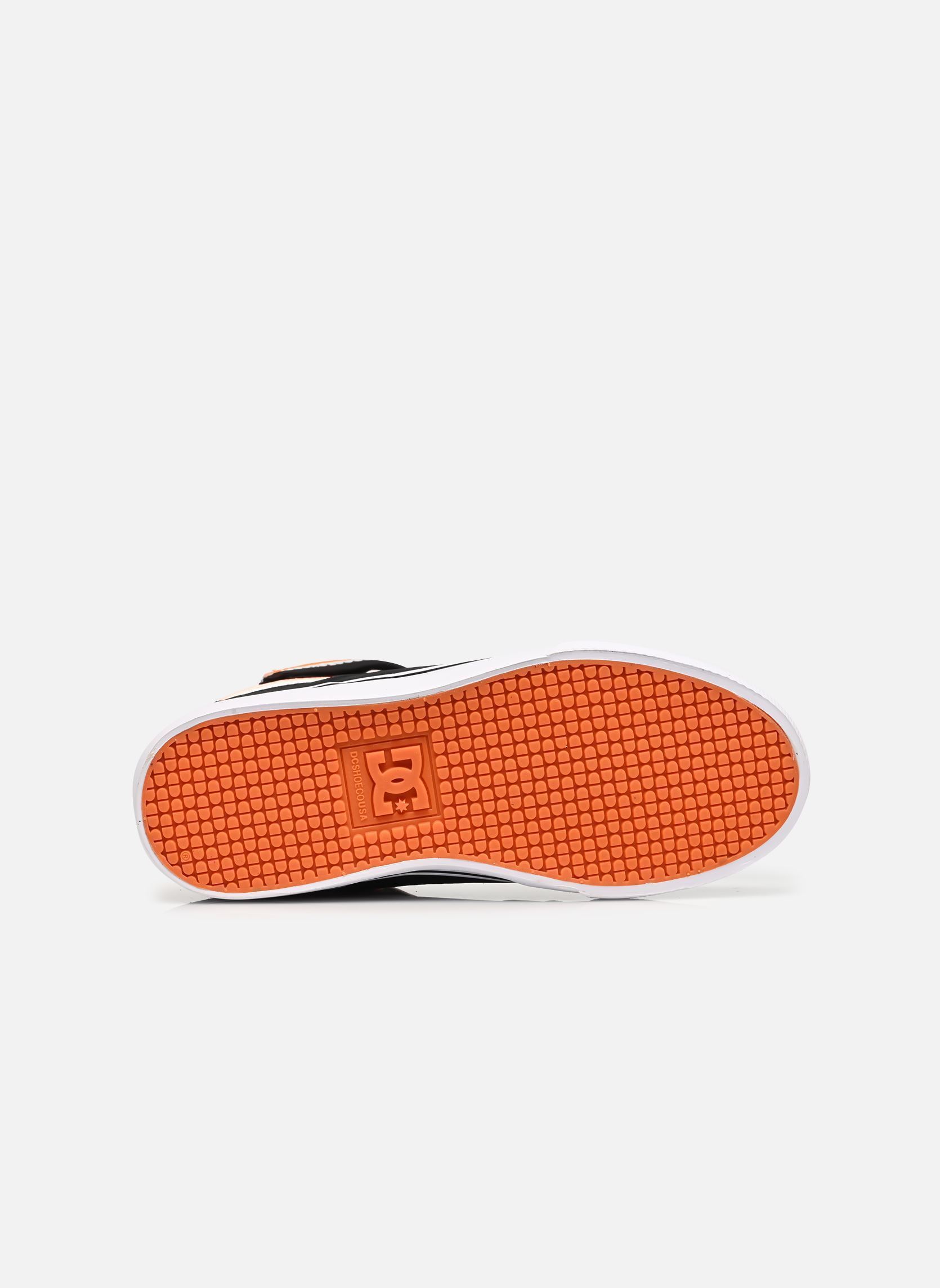 Baskets hautes Pure High-Top EV garçon multicolore DC Shoes Baskets hautes Pure High-Top EV garçon multicolore BLACK/ORANGE/WHITE