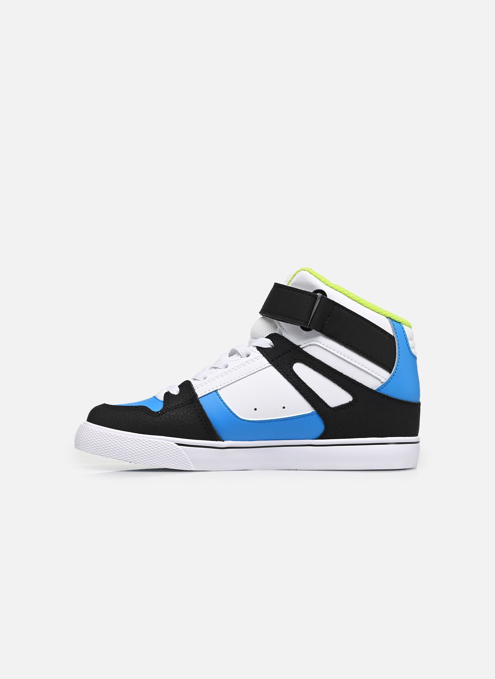 Knöchelhohe Sneaker Pure High-Top EV jungen mehrfarbig DC Shoes Knöchelhohe Sneaker Pure High-Top EV jungen mehrfarbig BLACK/BLUE/LIME
