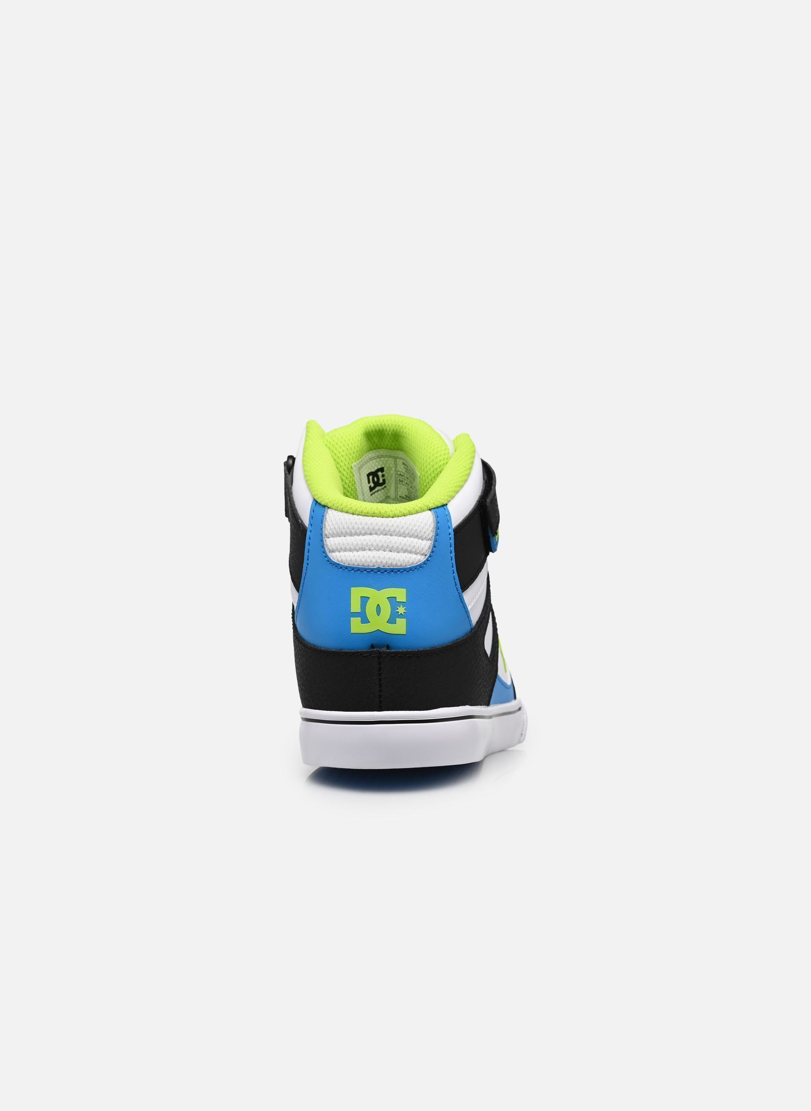 Knöchelhohe Sneaker Pure High-Top EV jungen mehrfarbig DC Shoes Knöchelhohe Sneaker Pure High-Top EV jungen mehrfarbig BLACK/BLUE/LIME