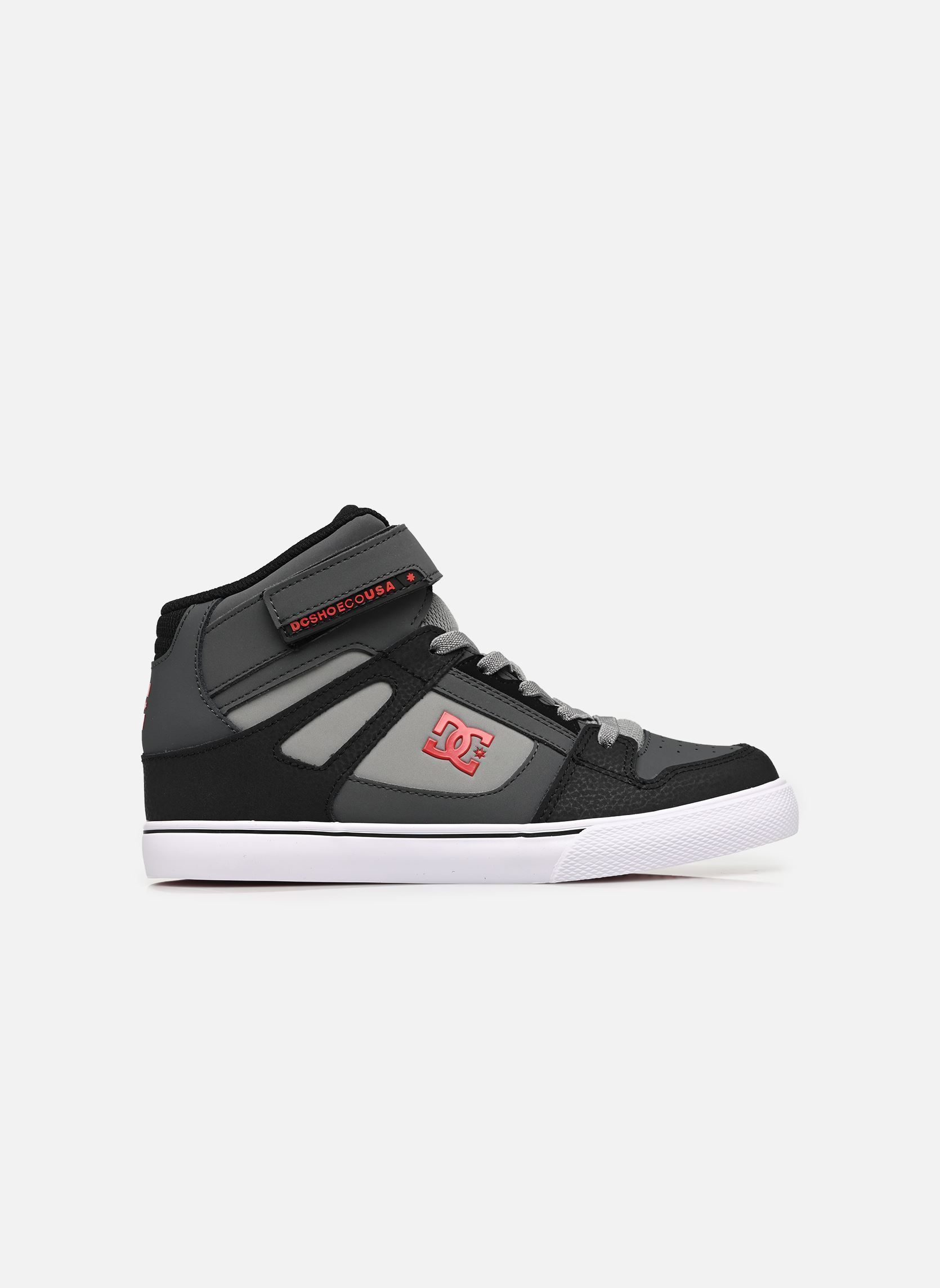 Baskets hautes Pure High-Top EV garçon multicolore DC Shoes Baskets hautes Pure High-Top EV garçon multicolore BLACK/GREY/RED