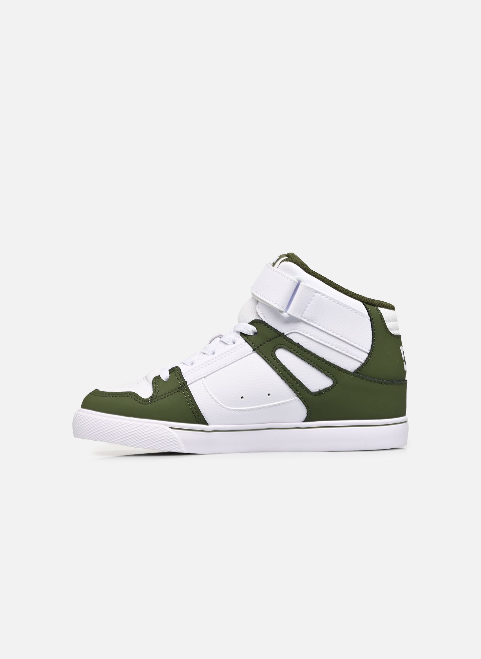 Baskets hautes Pure High-Top EV garçon blanc DC Shoes Baskets hautes Pure High-Top EV garçon blanc OLIVE/WHITE