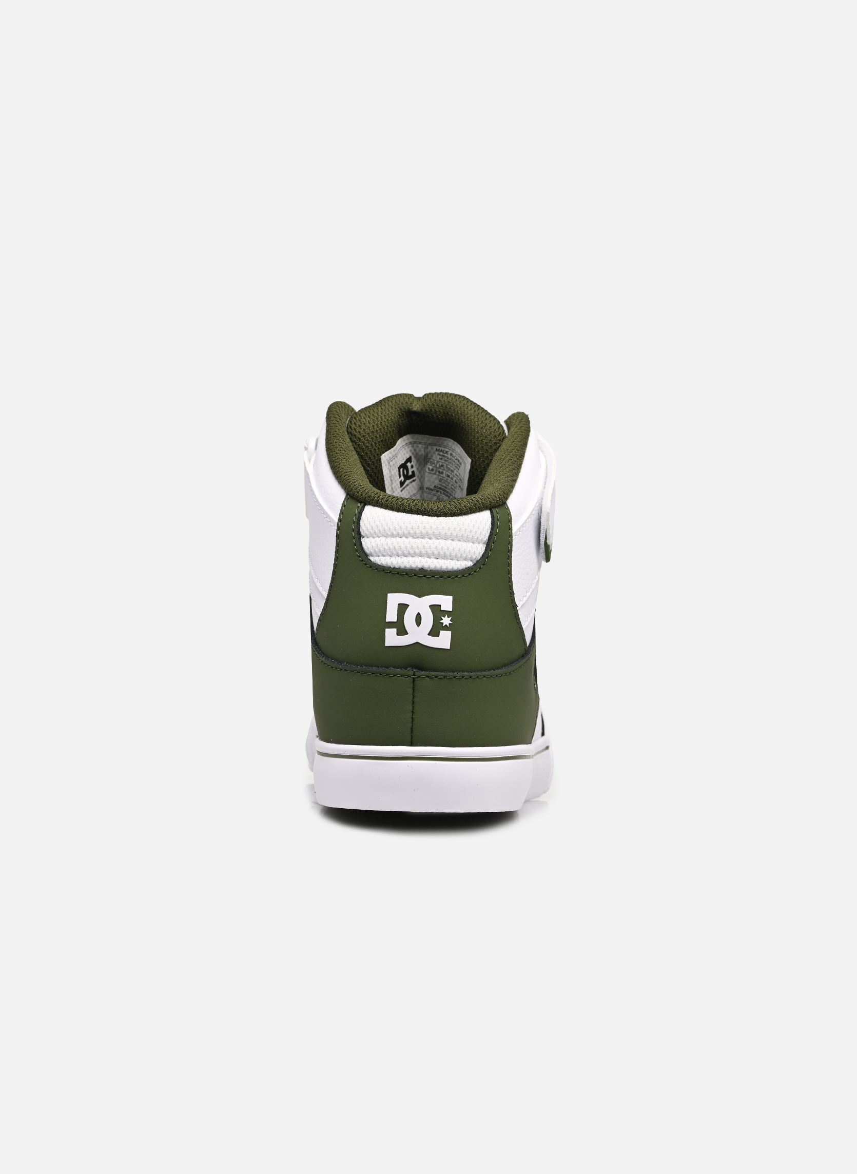 Baskets hautes Pure High-Top EV garçon blanc DC Shoes Baskets hautes Pure High-Top EV garçon blanc OLIVE/WHITE