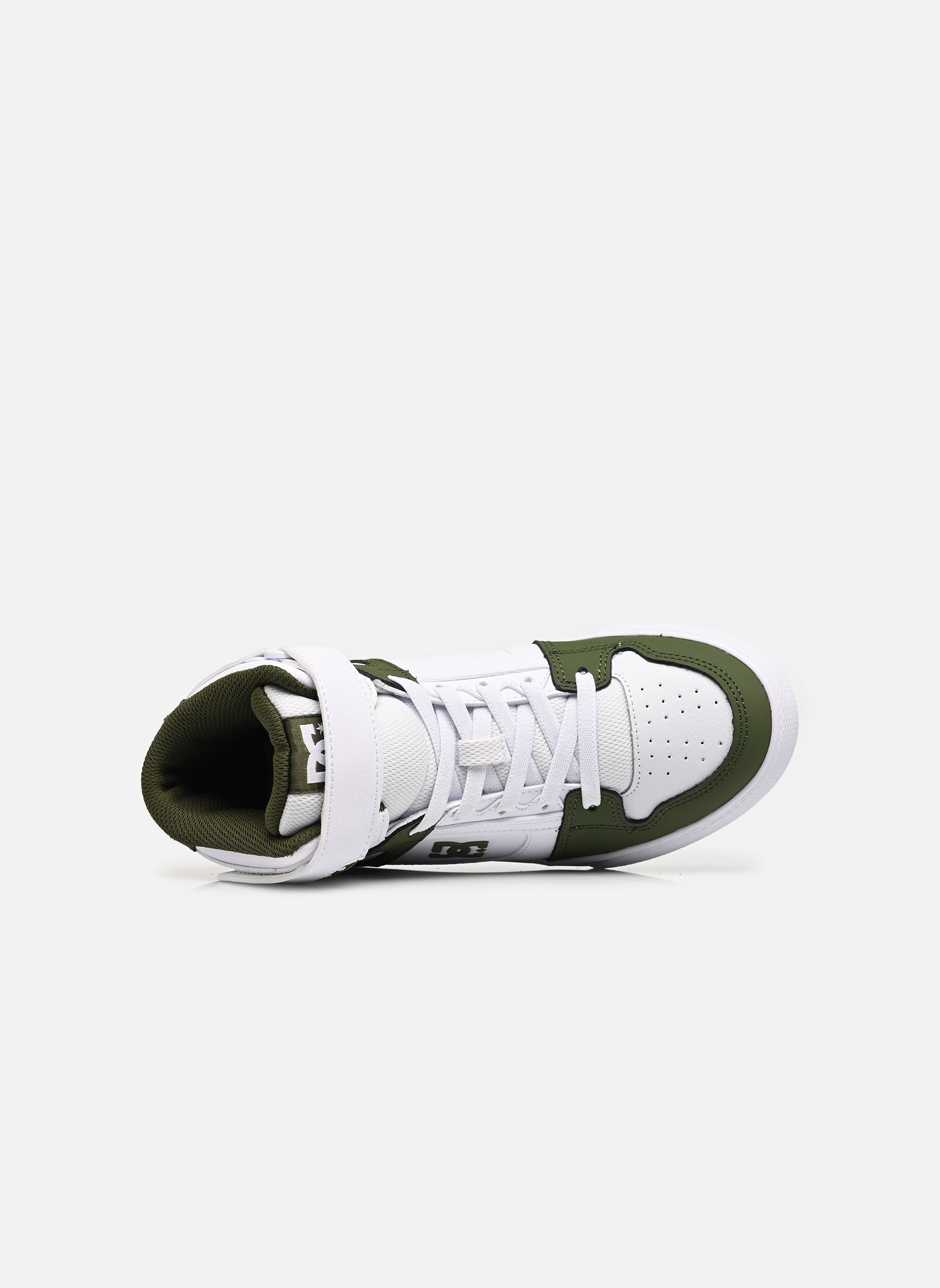 Baskets hautes Pure High-Top EV garçon blanc DC Shoes Baskets hautes Pure High-Top EV garçon blanc OLIVE/WHITE