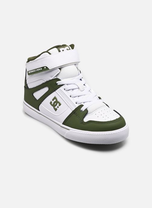 DC Shoes Baskets hautes Pure High-Top EV garçon blanc