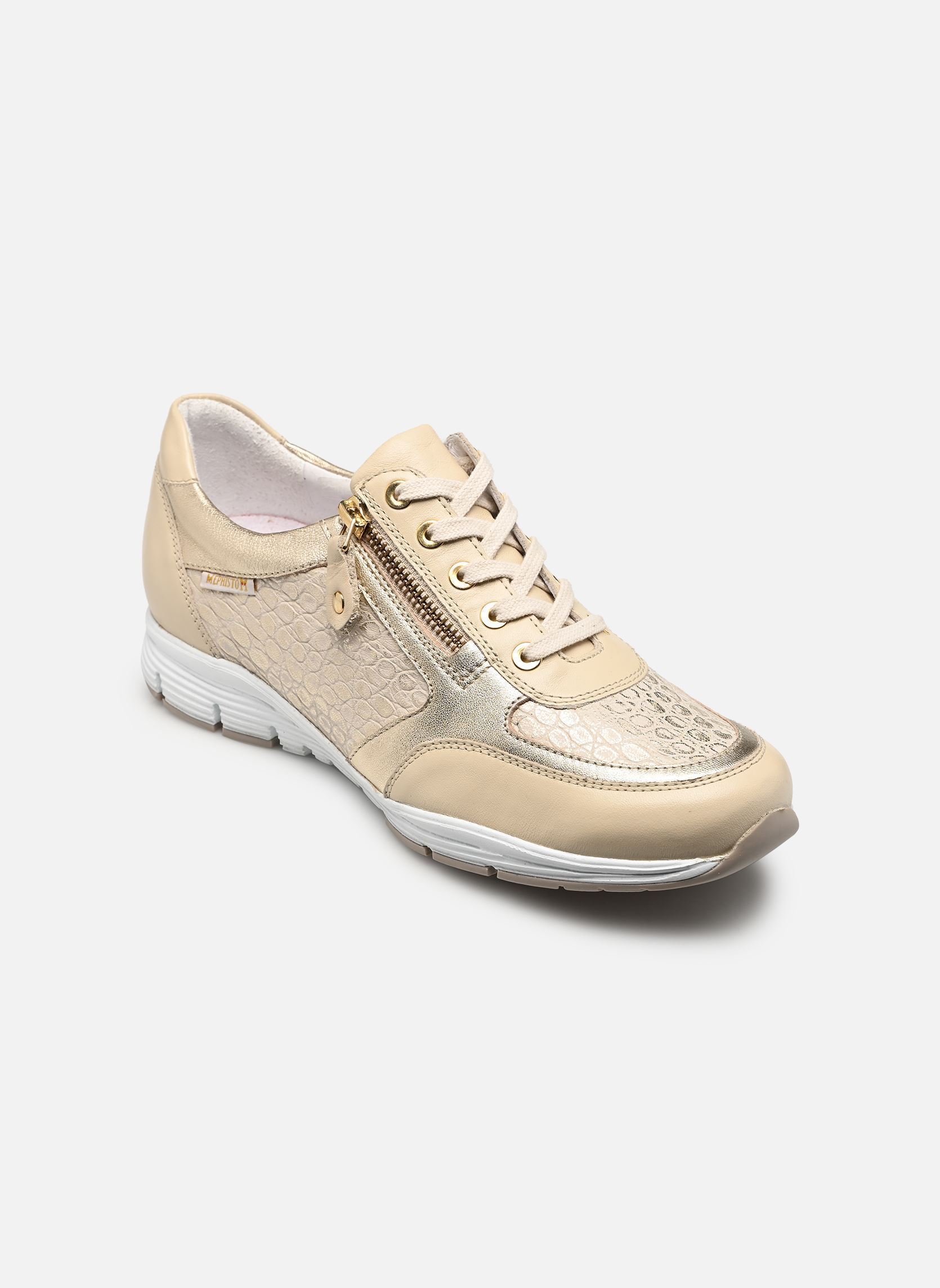 Baskets basses Ylona femme beige Mephisto Baskets basses Ylona femme beige LIGHT SAND