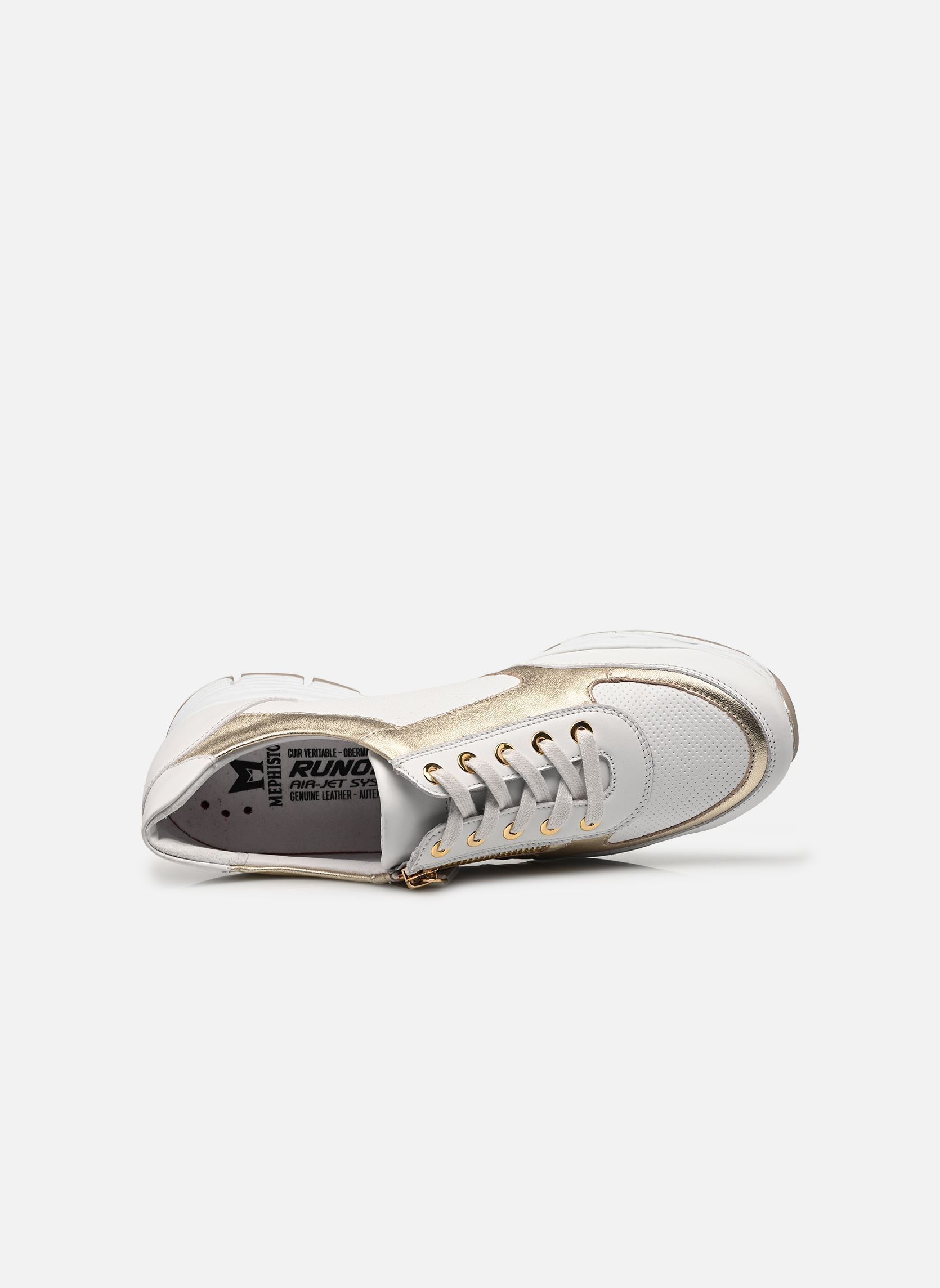 Baskets basses Ylona femme blanc Mephisto Baskets basses Ylona femme blanc WHITE