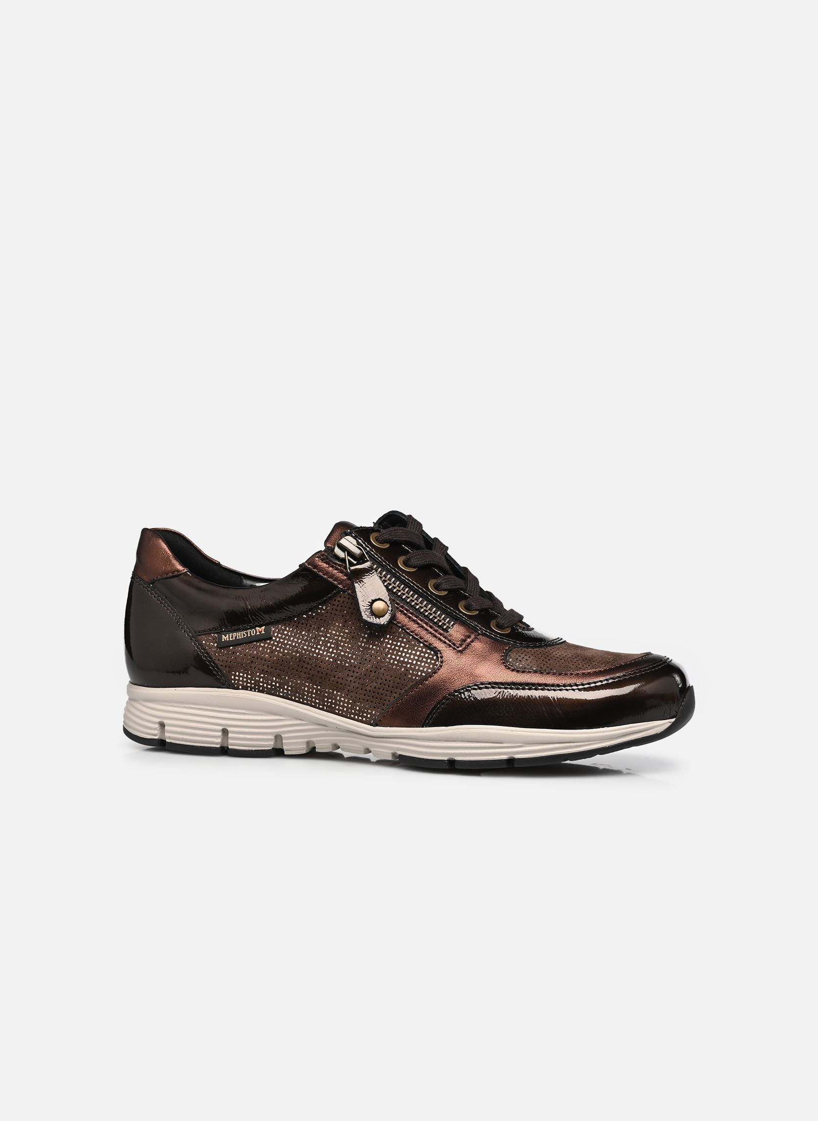 Baskets basses Ylona femme or et bronze Mephisto Baskets basses Ylona femme or et bronze BRONZE