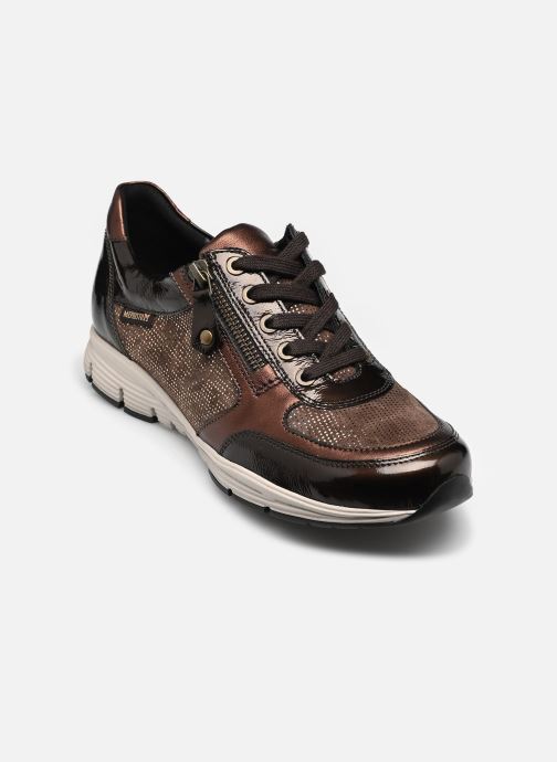 Mephisto Baskets basses Ylona femme or et bronze