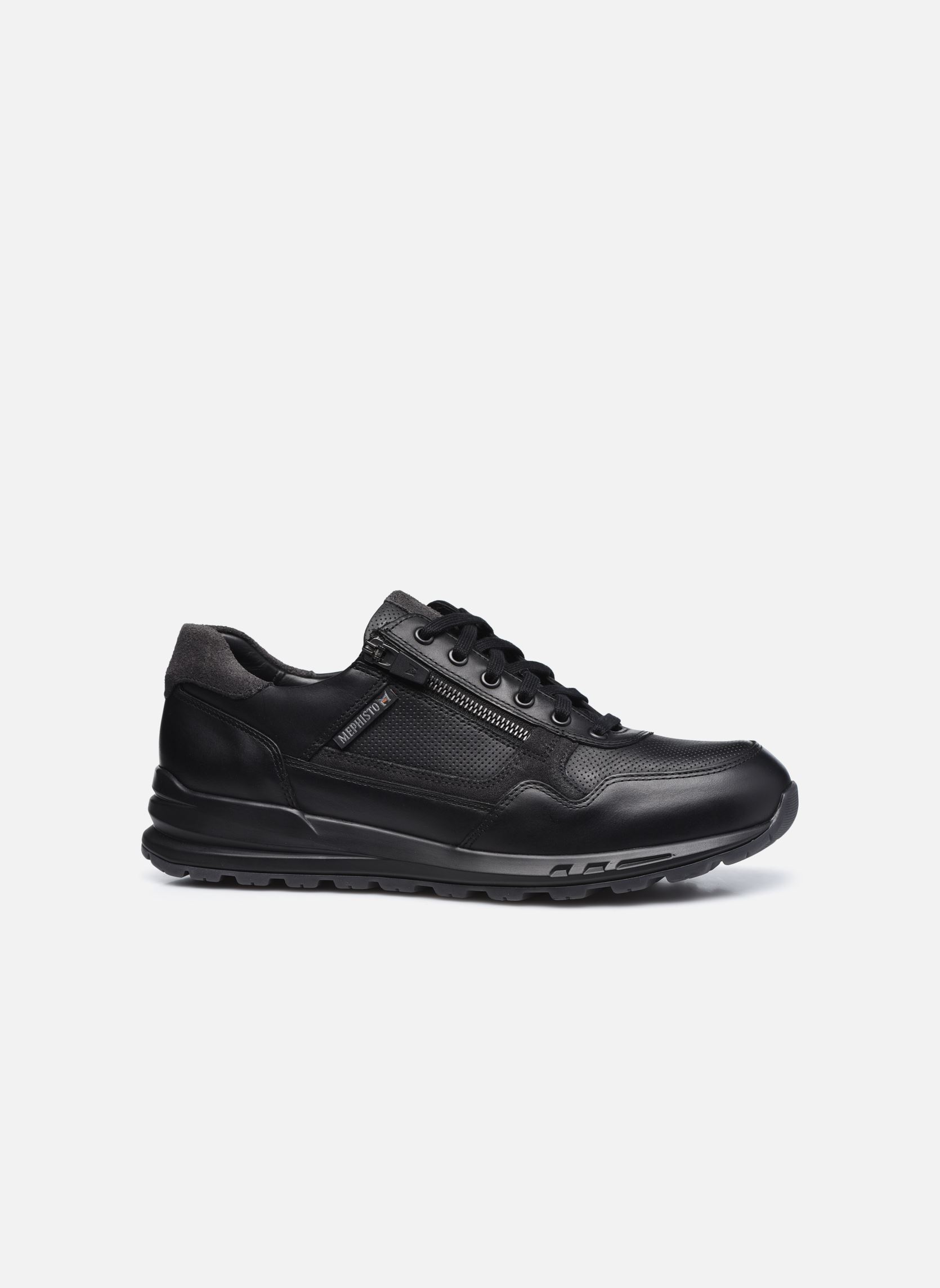 Sneakers basse Bradley uomo nero Mephisto Sneakers basse Bradley uomo nero BLACK II