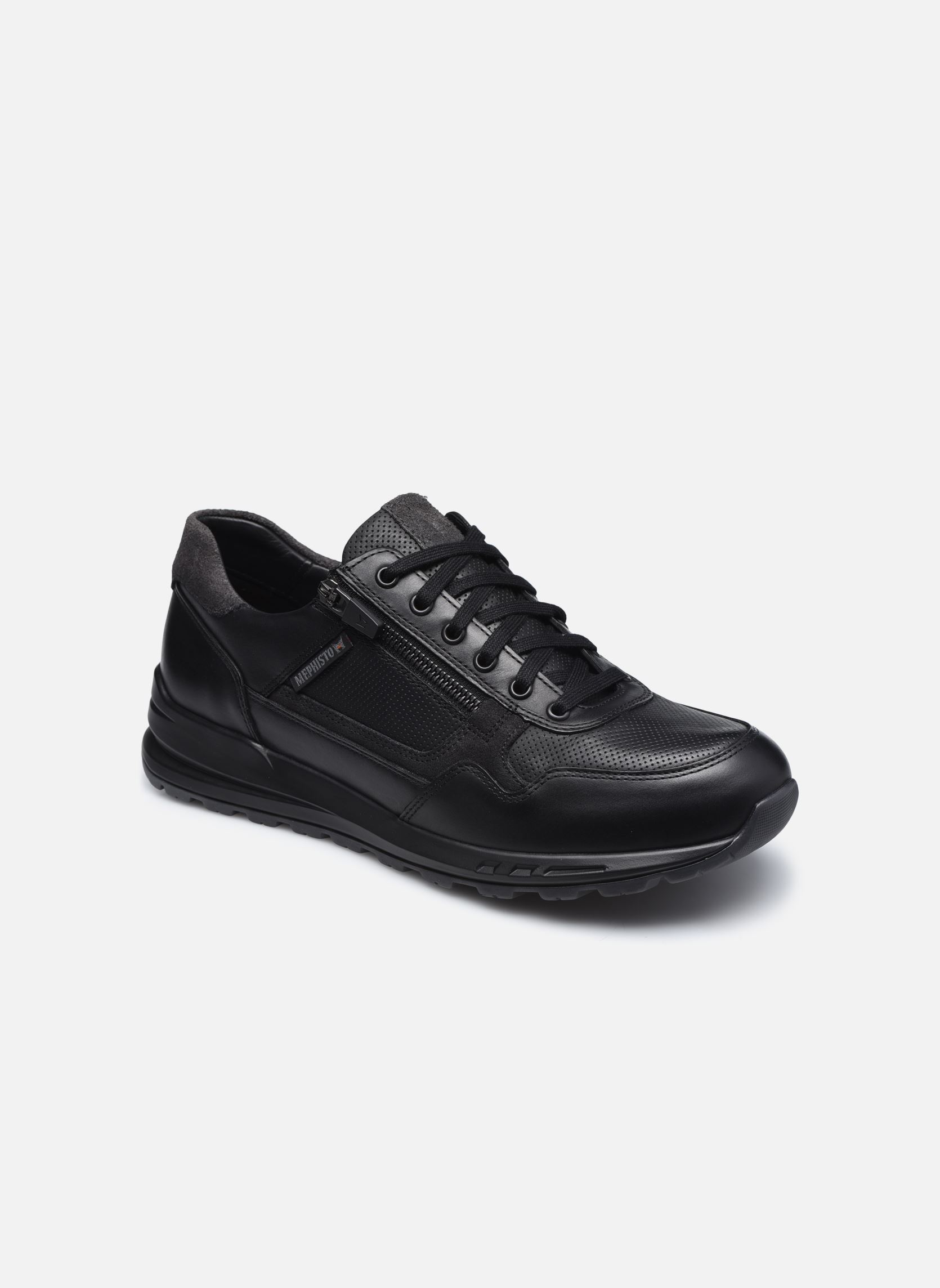 Sneakers basse Bradley uomo nero Mephisto Sneakers basse Bradley uomo nero BLACK II