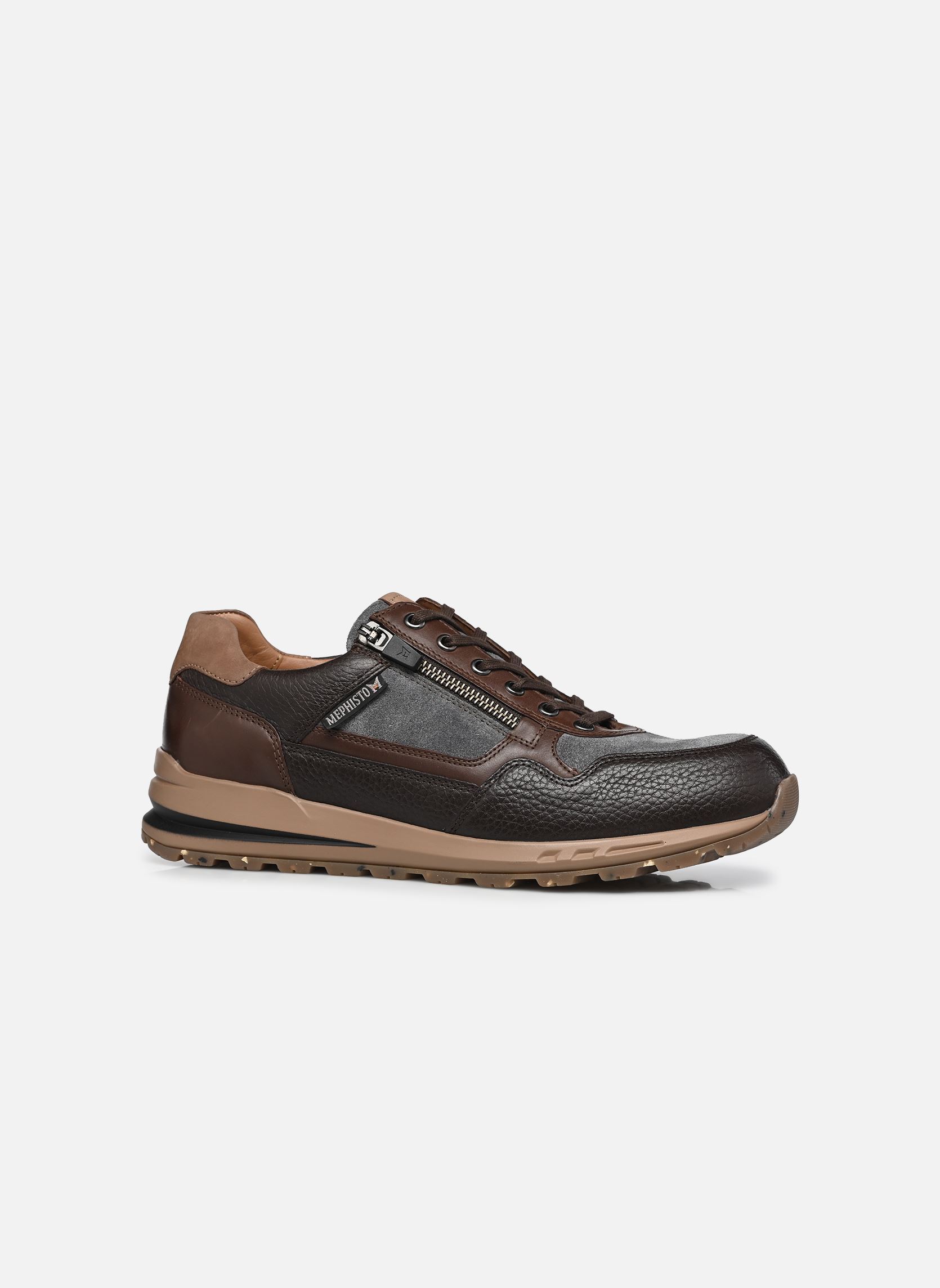 Niedrige Sneaker Bradley herren braun Mephisto Niedrige Sneaker Bradley herren braun DARK BROWN 2