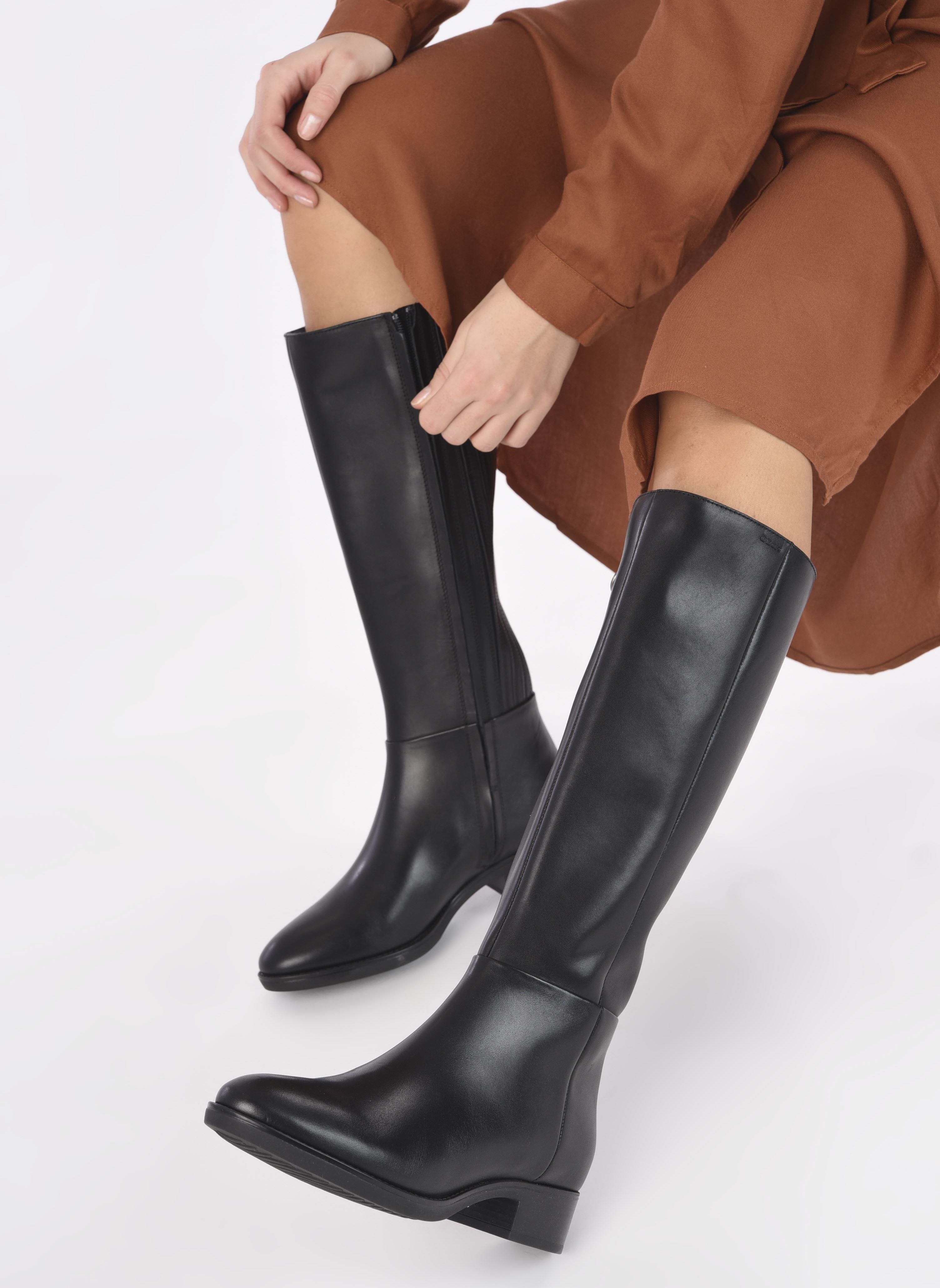 Stiefel D FELICITY D D84G1D damen schwarz Geox Stiefel D FELICITY D D84G1D damen schwarz BLACK
