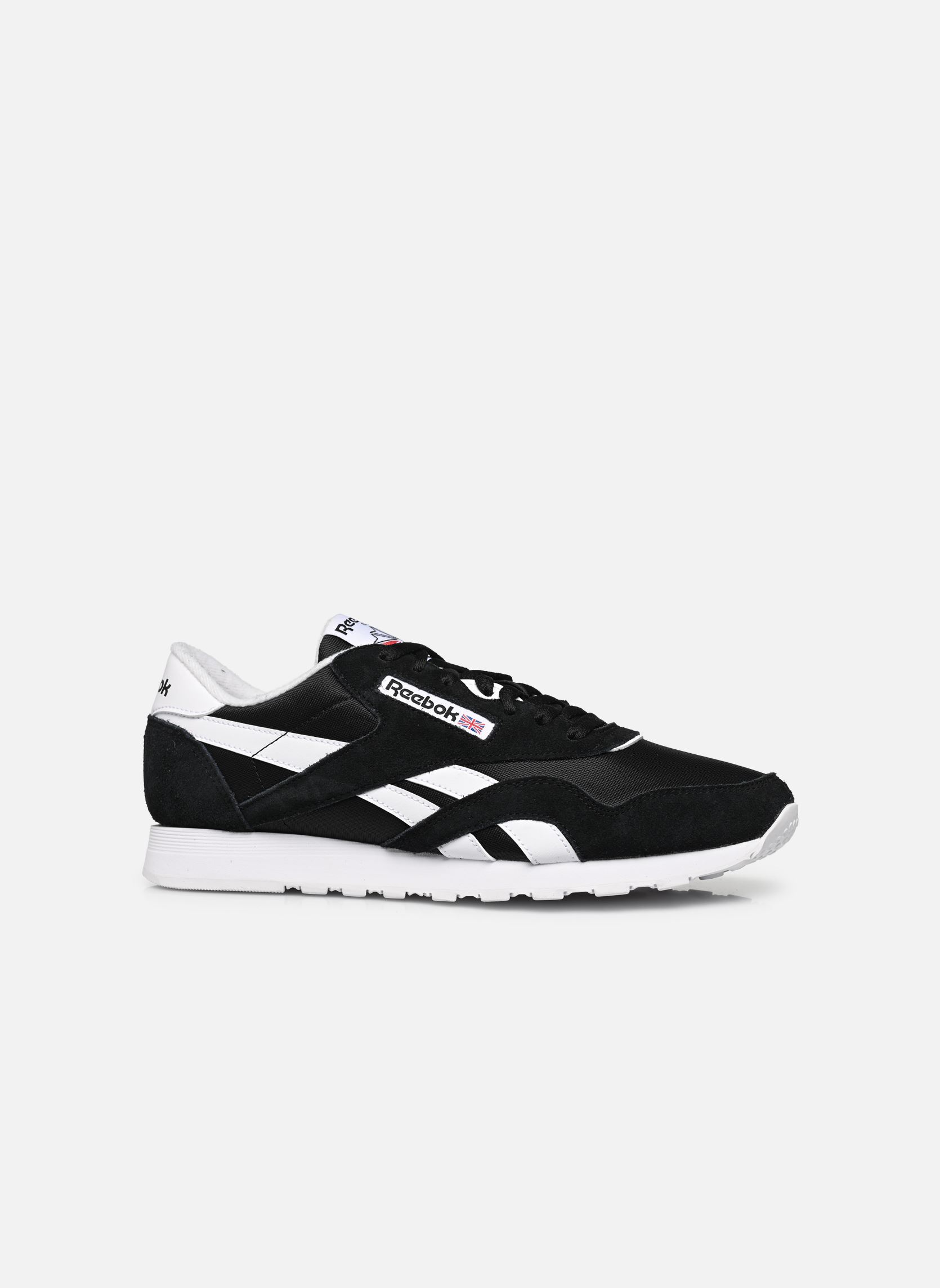 Baskets basses Classic Nylon M homme noir Reebok Baskets basses Classic Nylon M homme noir CORE BLACKFTWR WHITEFTWR WHITE