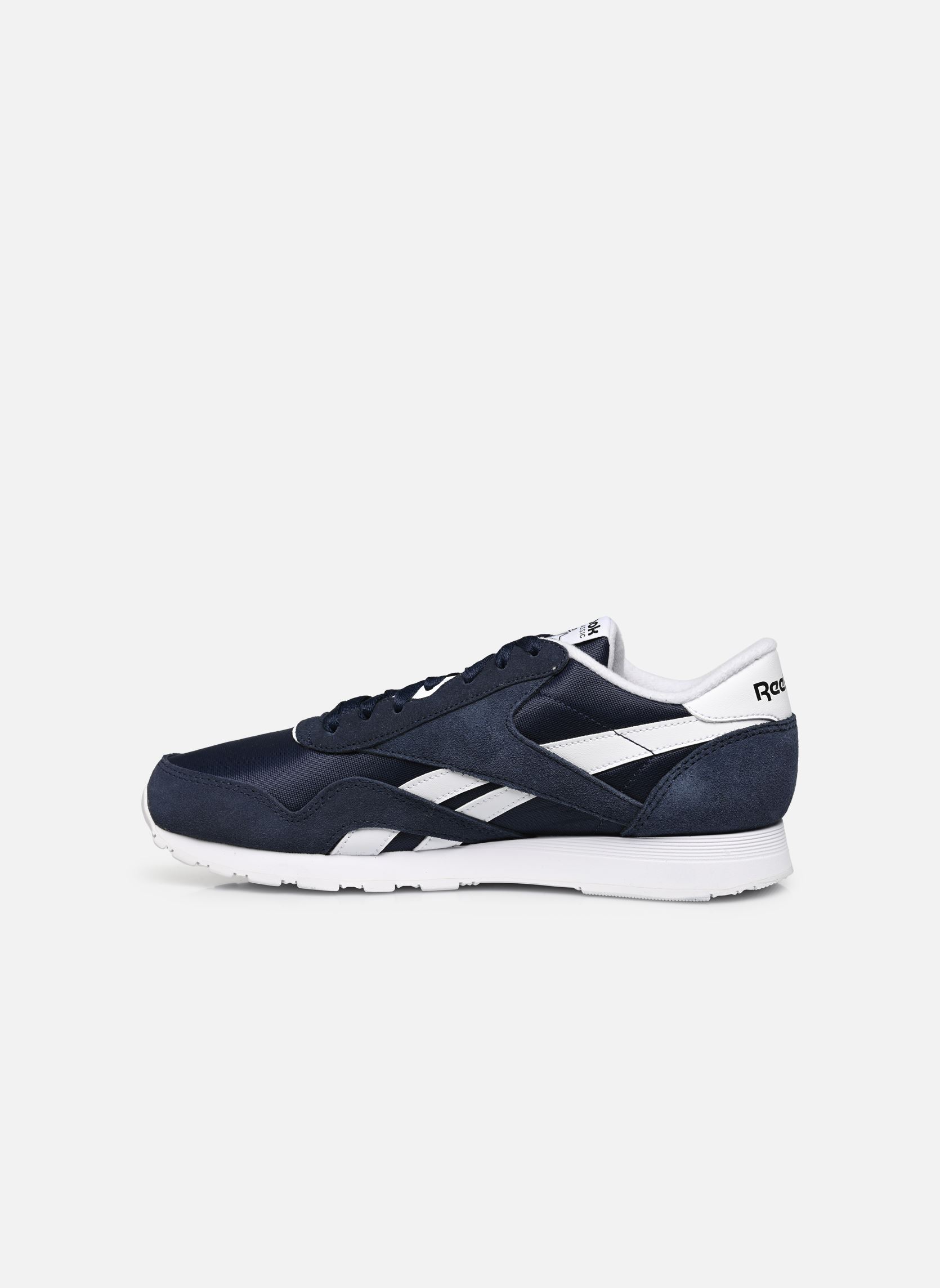 Baskets basses Classic Nylon M homme bleu Reebok Baskets basses Classic Nylon M homme bleu VECTOR NAVYFTWR WHITEFTWR WHIT