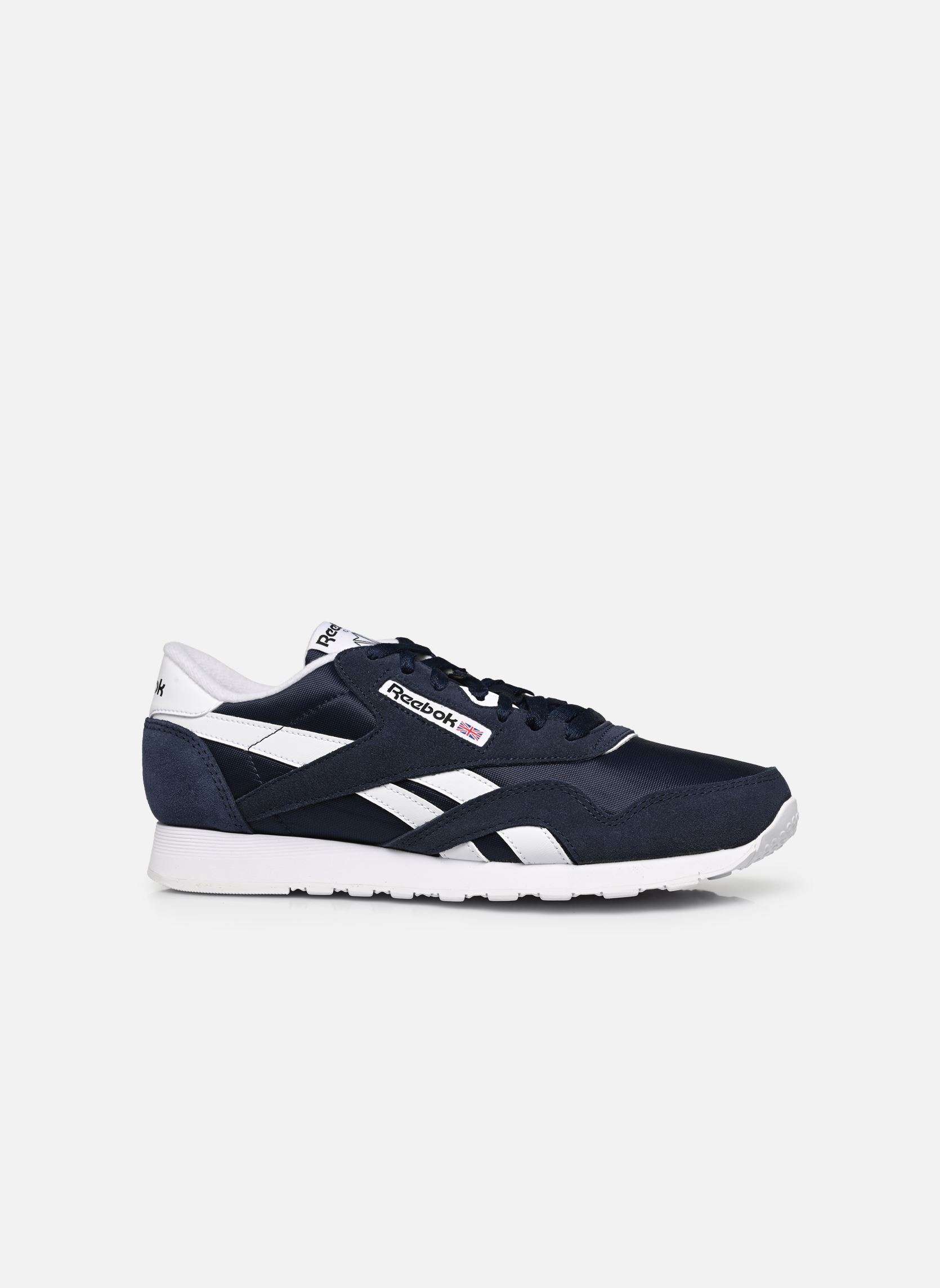 Baskets basses Classic Nylon M homme bleu Reebok Baskets basses Classic Nylon M homme bleu VECTOR NAVYFTWR WHITEFTWR WHIT