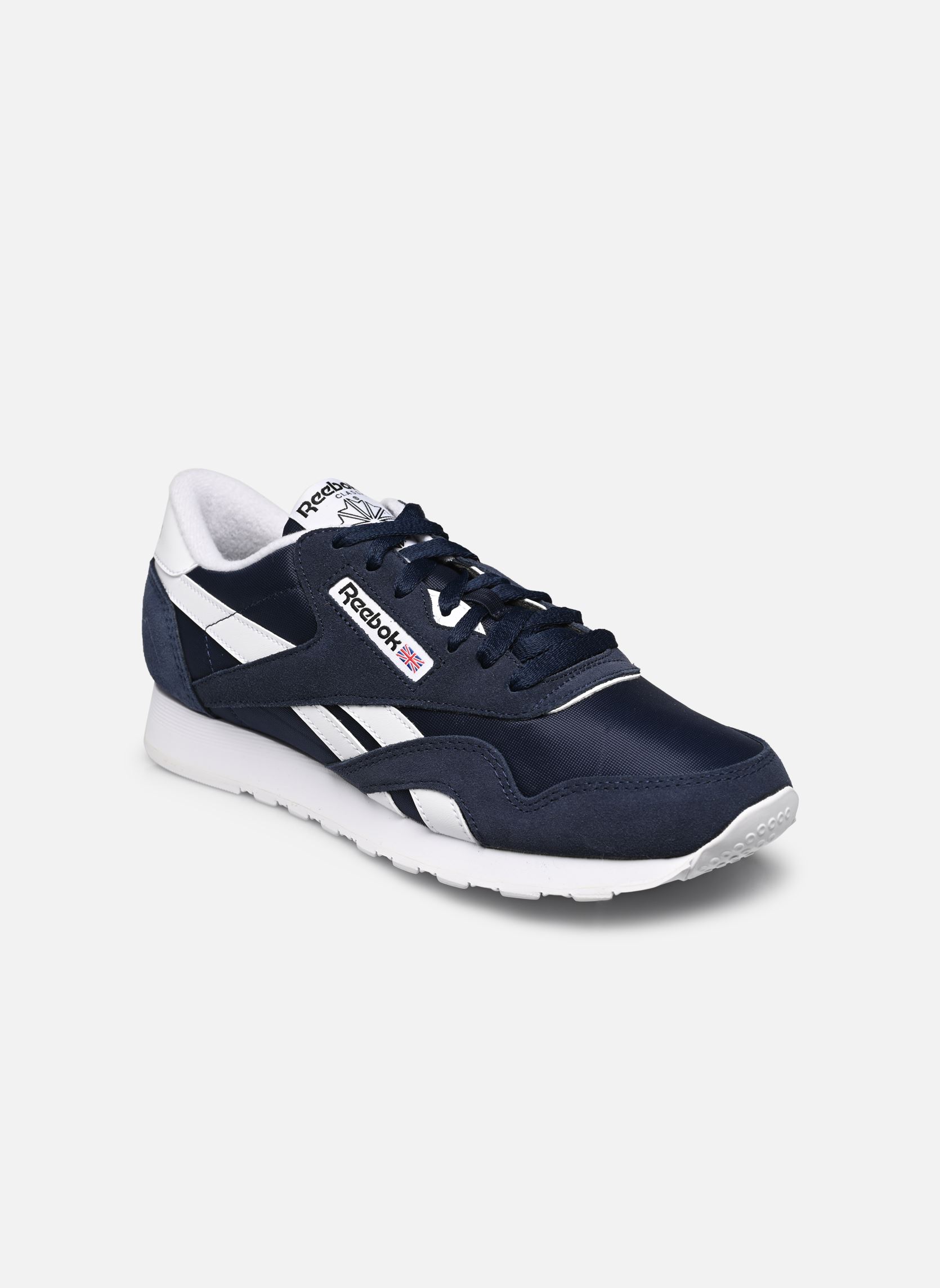 Baskets basses Classic Nylon M homme bleu Reebok Baskets basses Classic Nylon M homme bleu VECTOR NAVYFTWR WHITEFTWR WHIT