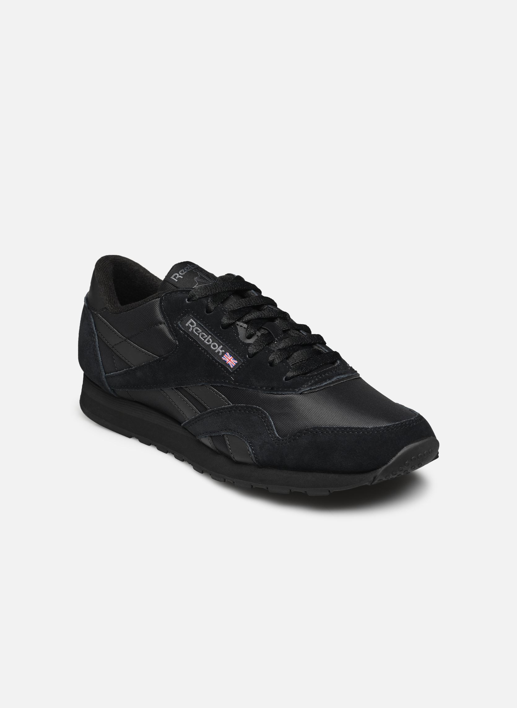Niedrige Sneaker Classic Nylon M herren schwarz Reebok Niedrige Sneaker Classic Nylon M herren schwarz CblackCblackPurgry