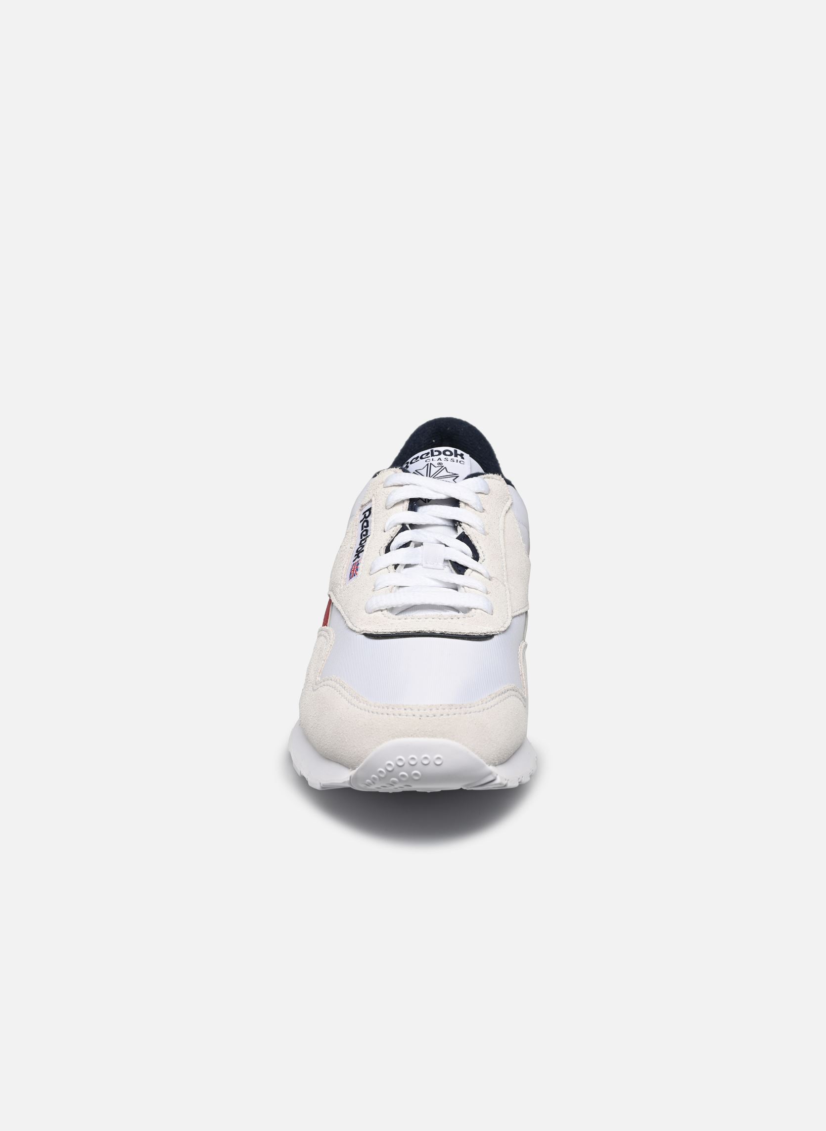 Baskets basses Classic Nylon M homme blanc Reebok Baskets basses Classic Nylon M homme blanc Ftwwht/Flasrd/Vecnav